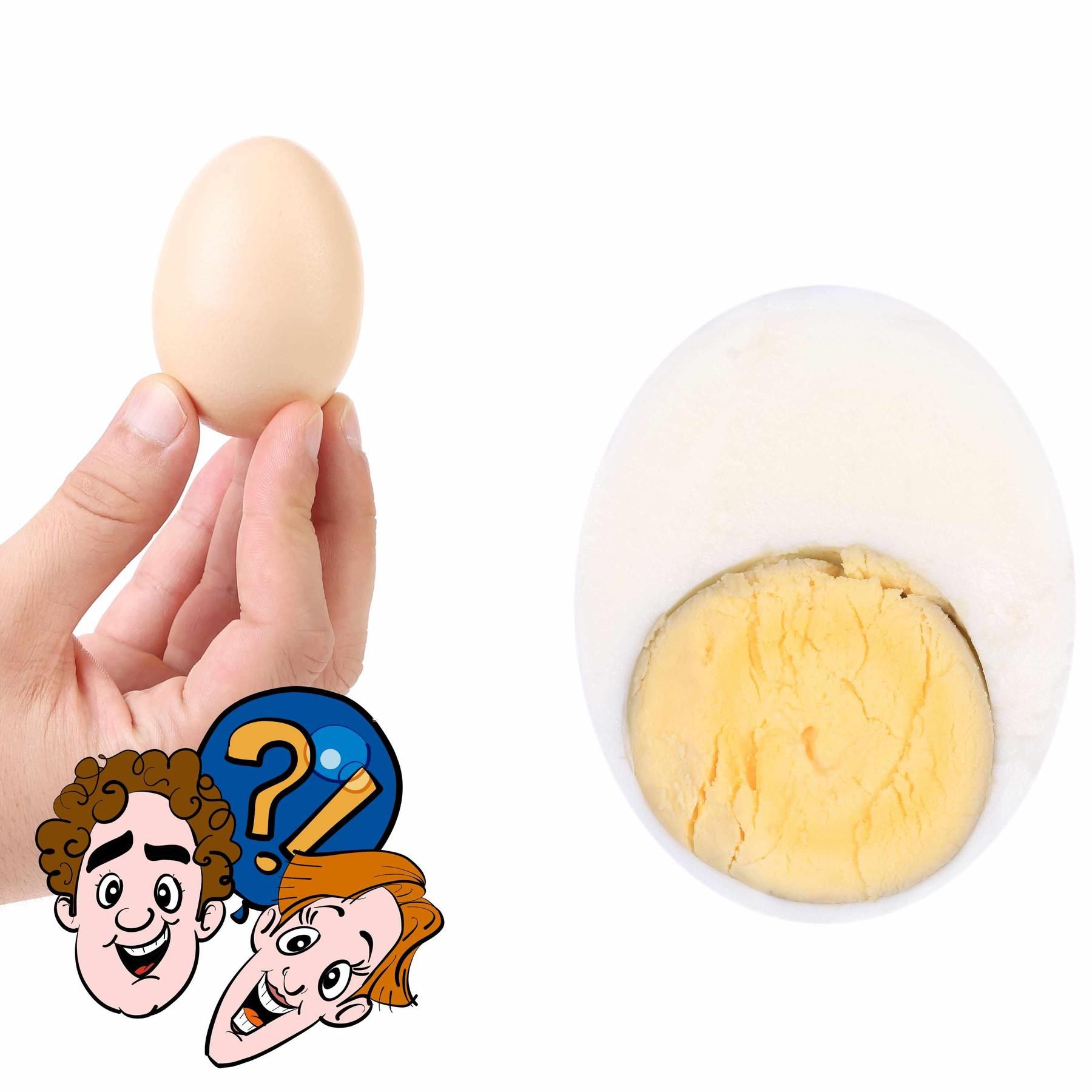 Kriegt man ein hartgekochtes Ei auch wieder weich?