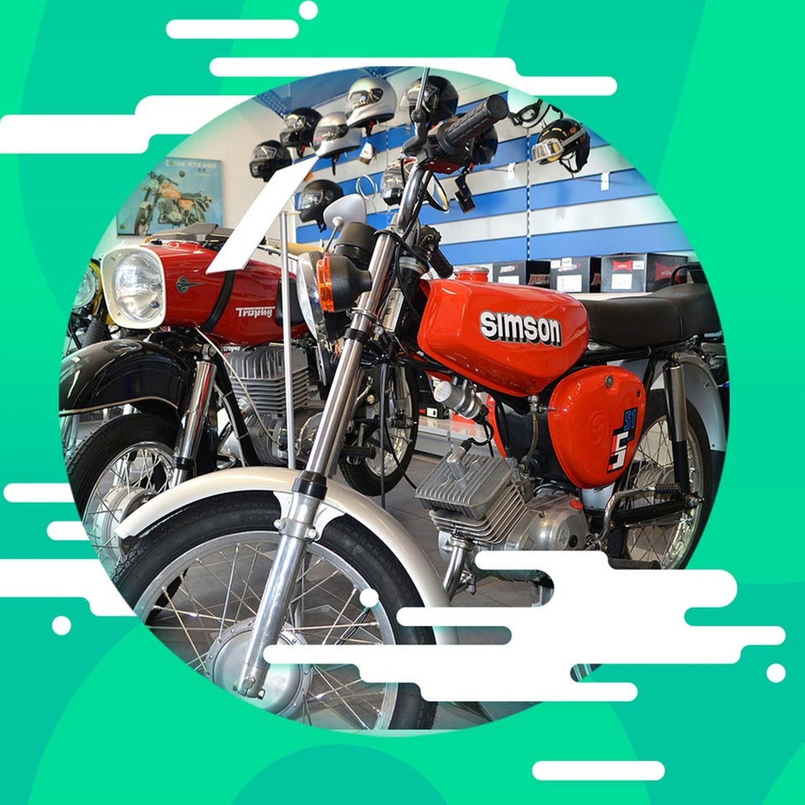Kultobjekt Simson Mopeds