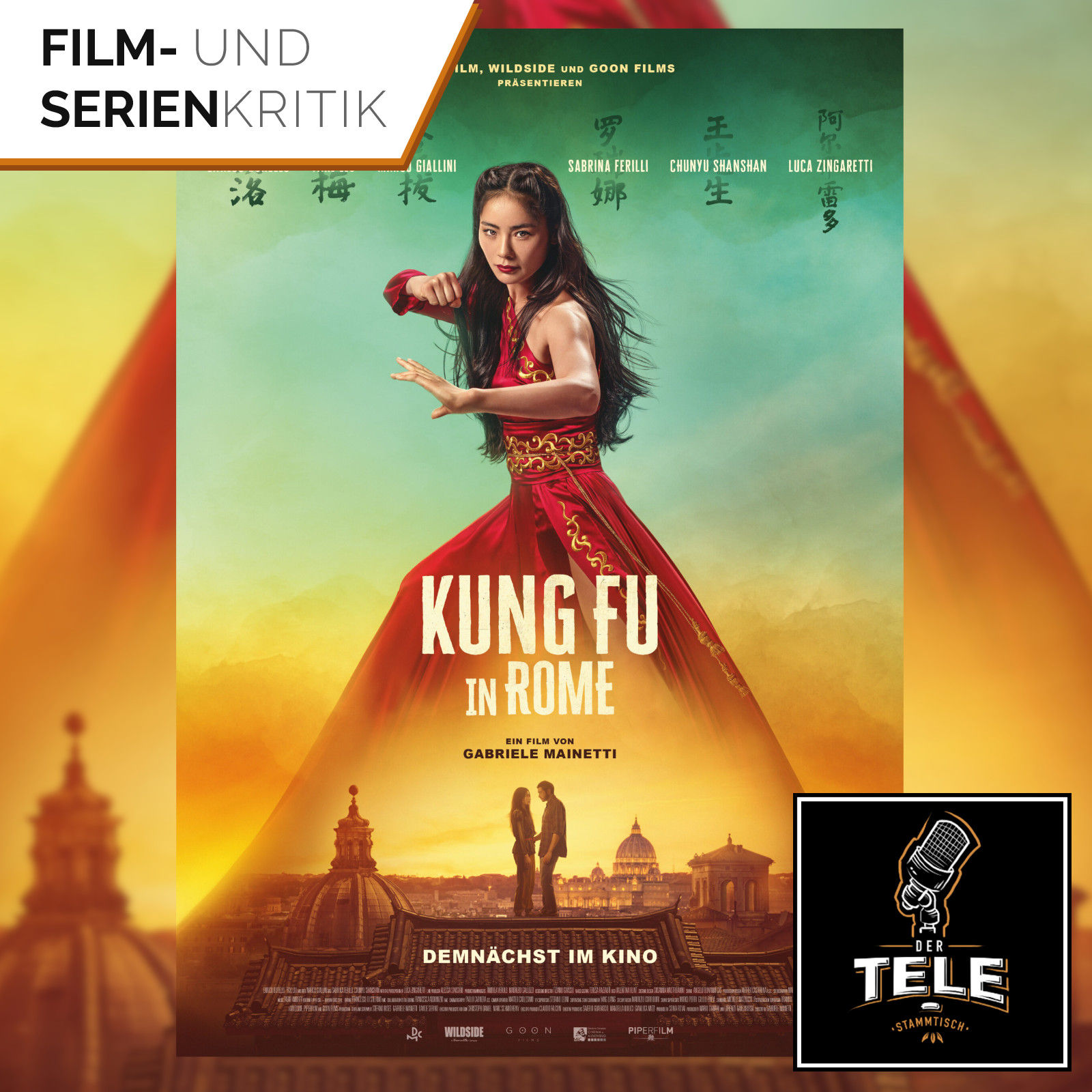 Kung Fu in Rome | Martial-Arts-Action-RomCom-Mafiakomödien-Mix