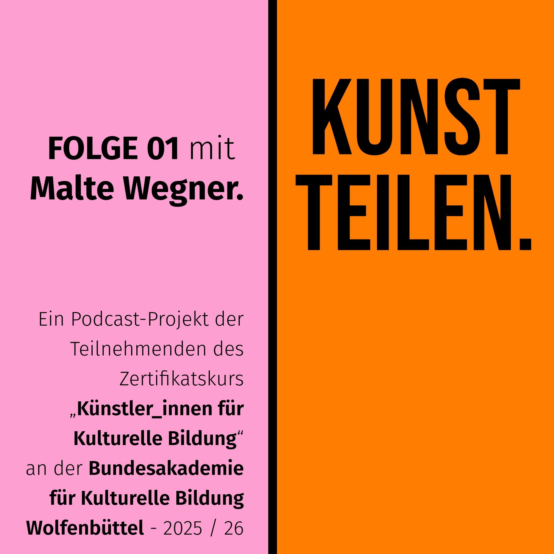 KUNST TEILEN. – Folge 01