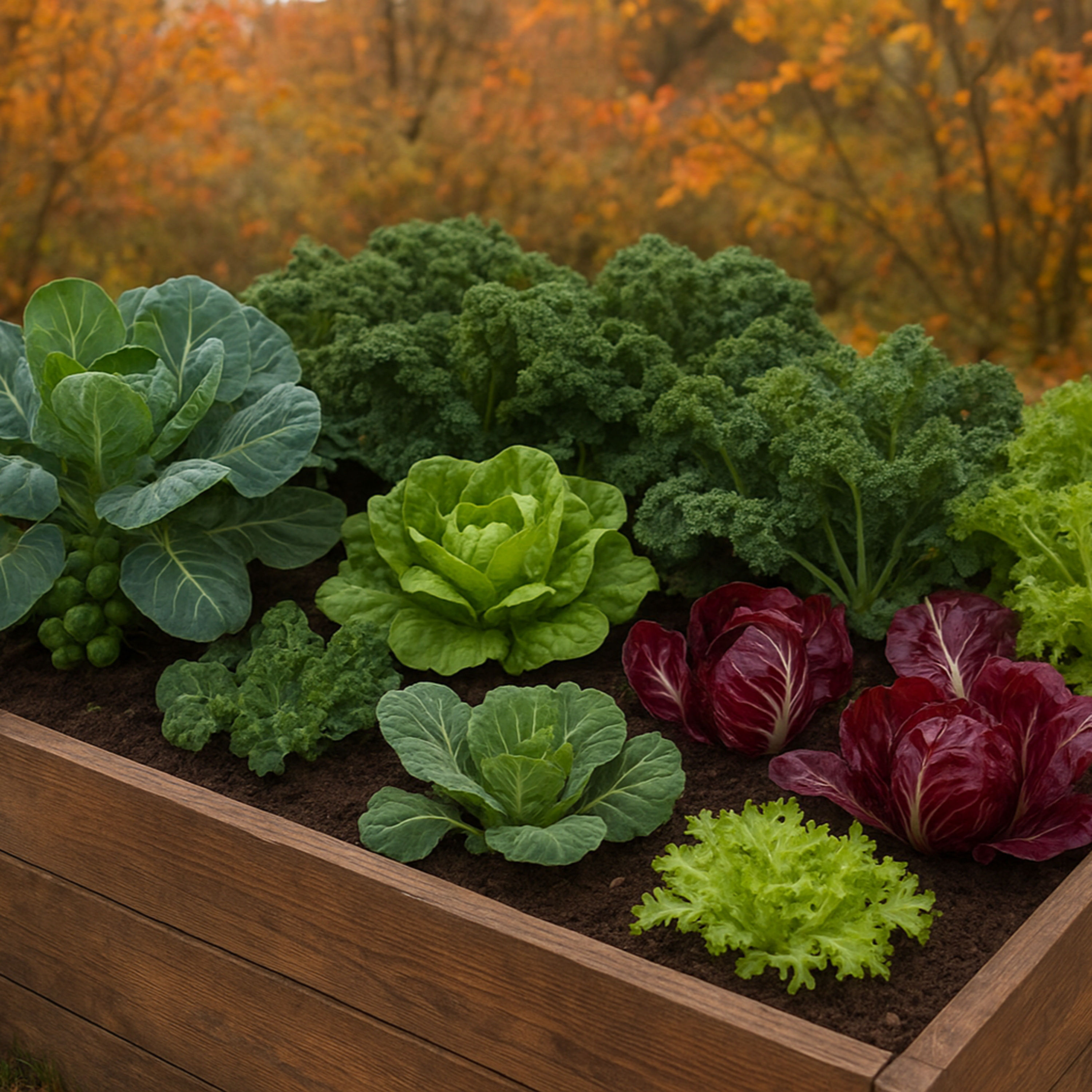 Kunterbuntes Herbstgemüse