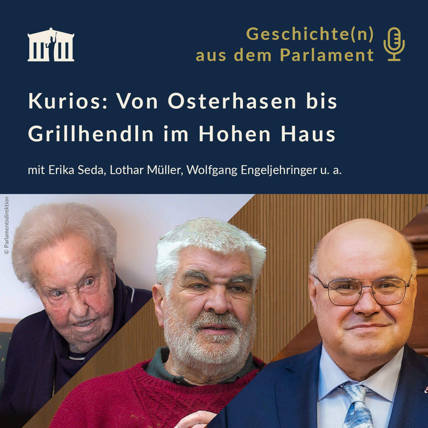 Kurios: Von Osterhasen bis Grillhendln im Hohen Haus