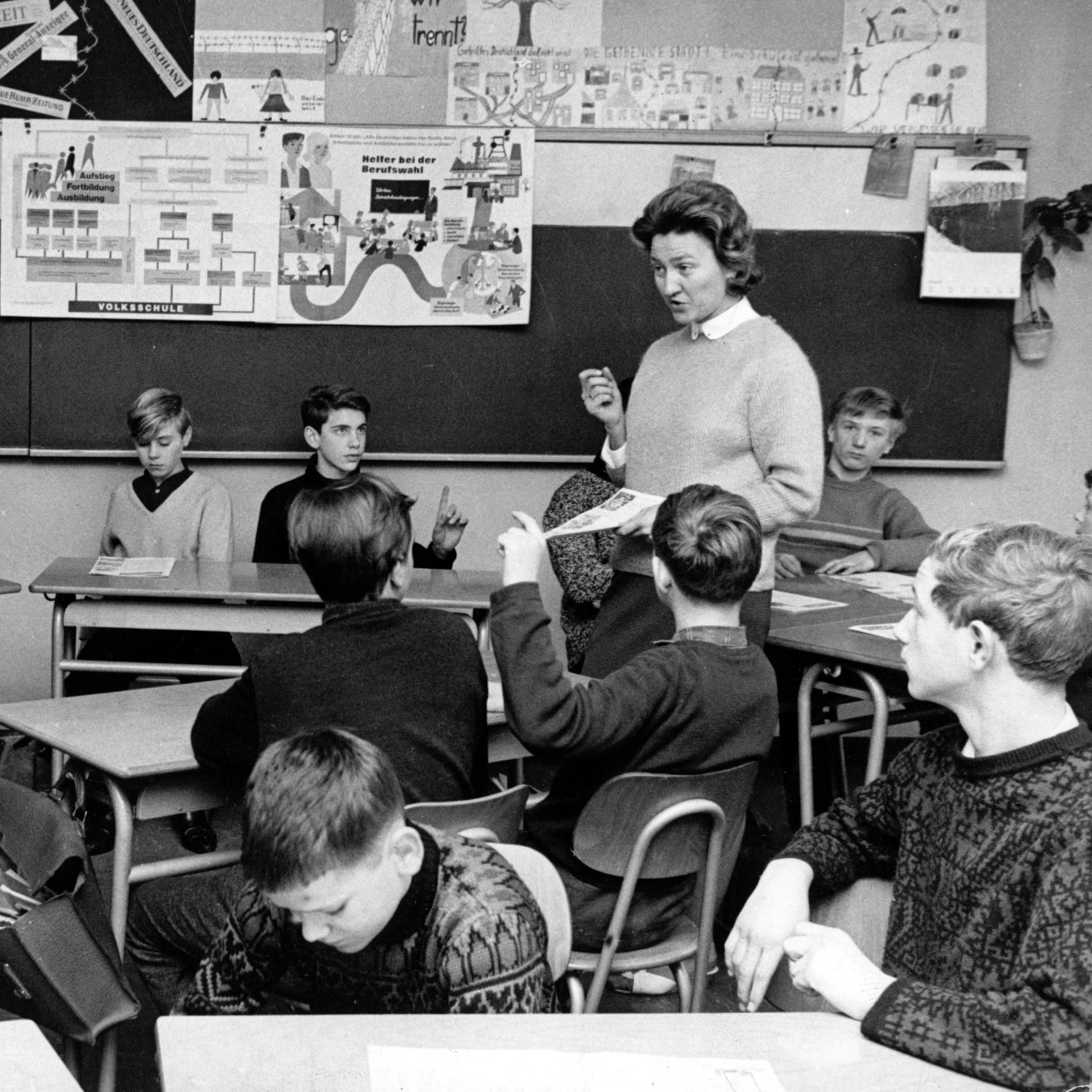 Länder einigen sich: Schulbeginn nach den Sommerferien | 7.11.1964