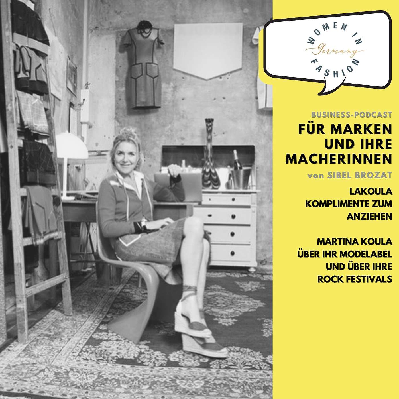 LAKOULA - Komplimente zum Anziehen. Martina Koula über ihr Modelabel und ihre Rock Festivals