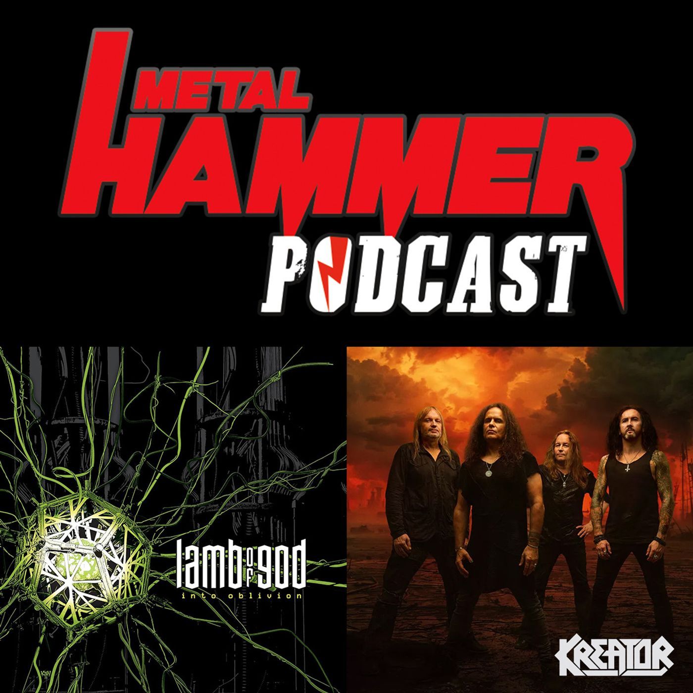 Lamb Of God + ‘Kreator – Hate & Hope’ + Blue Medusa + One Piece u.a.: METAL HAMMER Podcast #126