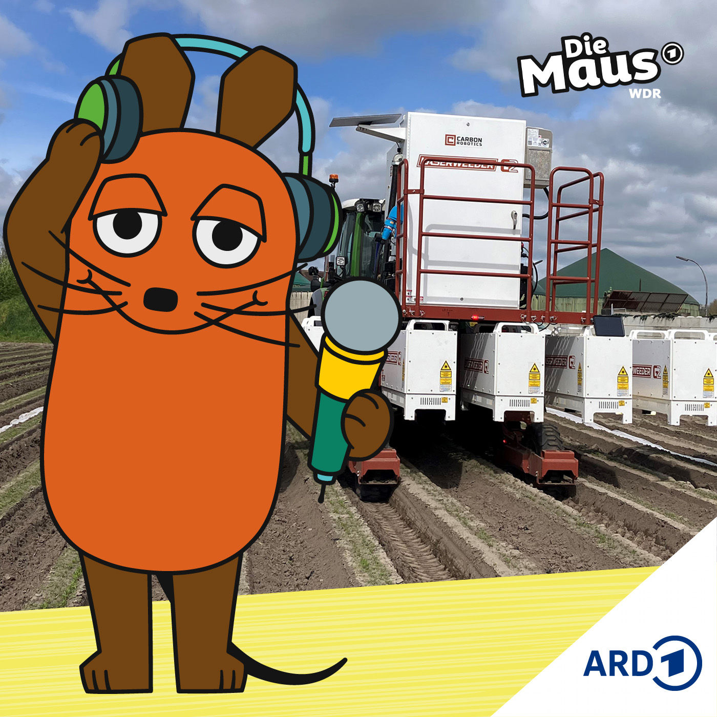 Laser auf dem Möhrenfeld - Unkraut jäten mit Hightech