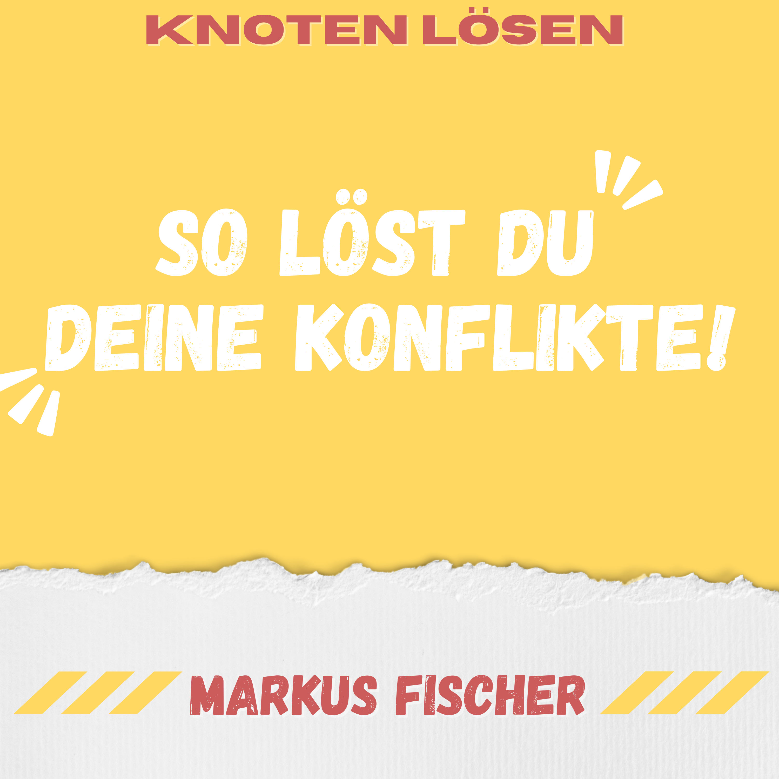 Lass den Konflikt los, wenn Du ihn nicht lösen kannst.