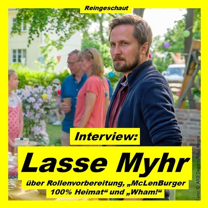Lasse Myhr über Rollenvorbereitung, Paris und „McLenBurger – 100% Heimat“ - Interview