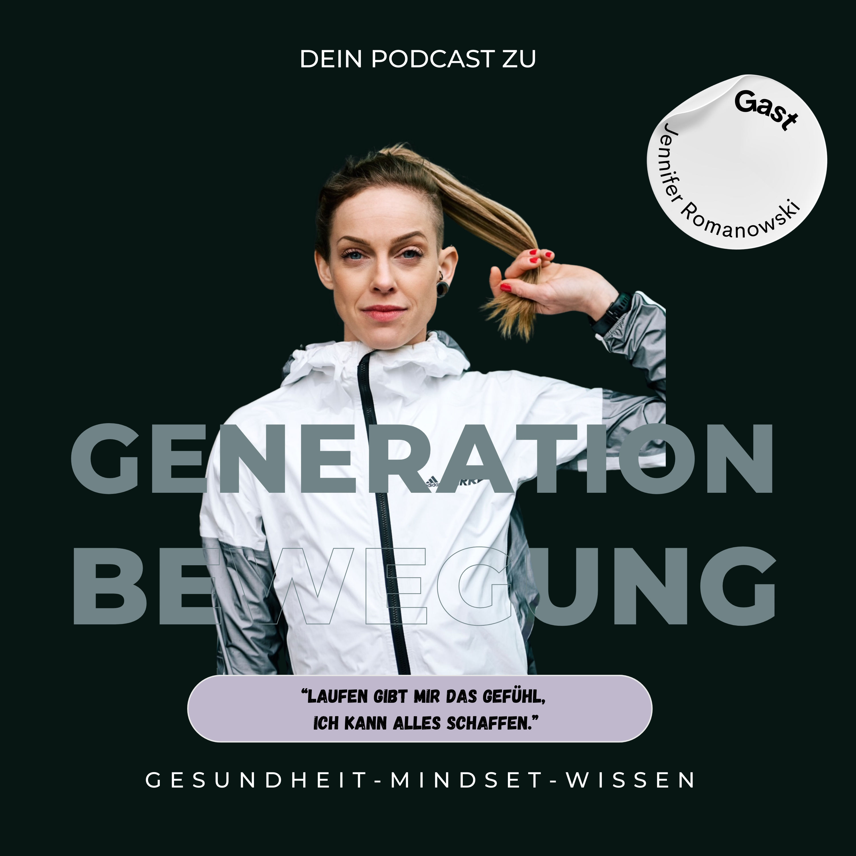 “Laufen gibt mir das Gefühl, ich kann alles schaffen.” - Jennifer Romanowski