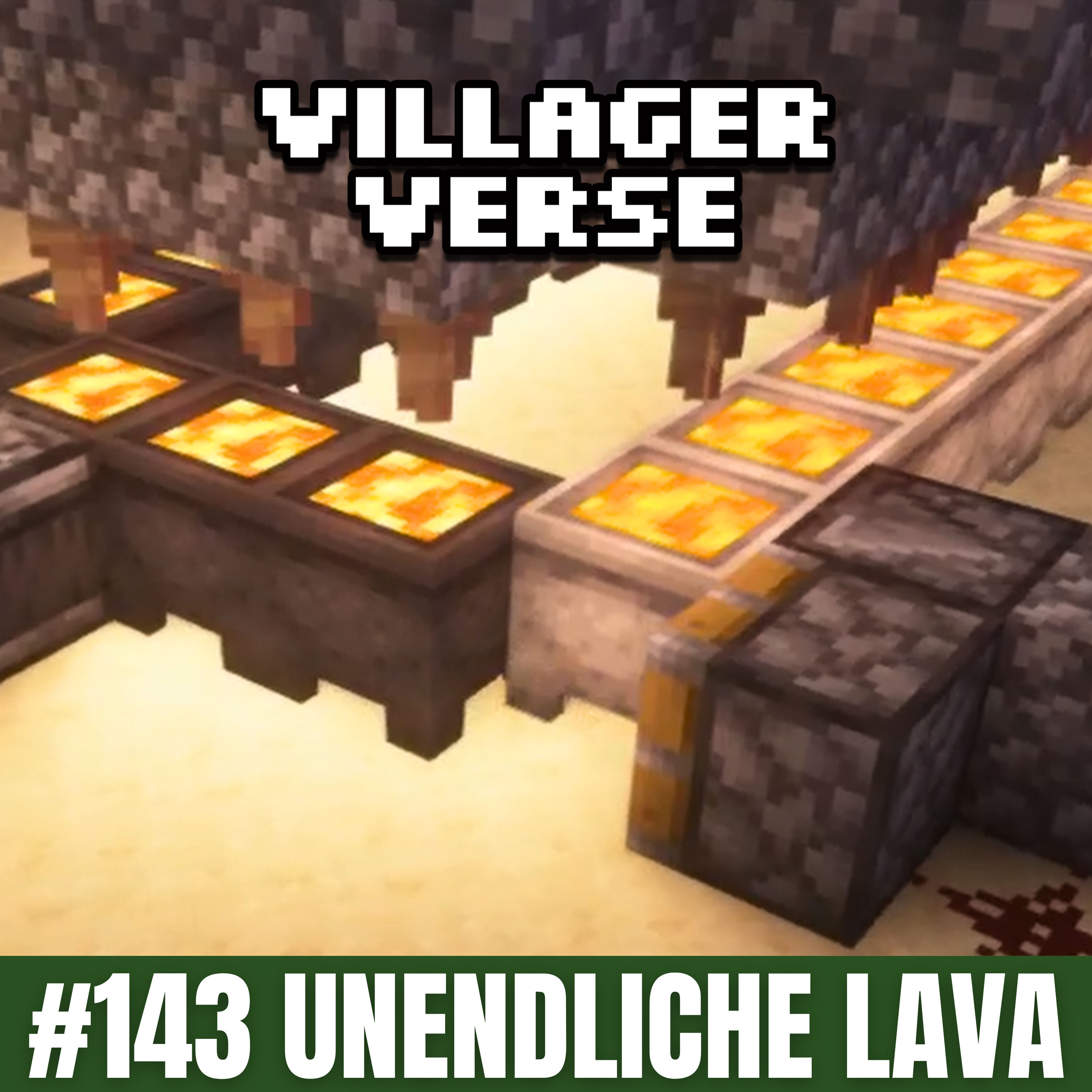 Lavafarm für unendlichen Brennstoff in Minecraft 🔥 #143