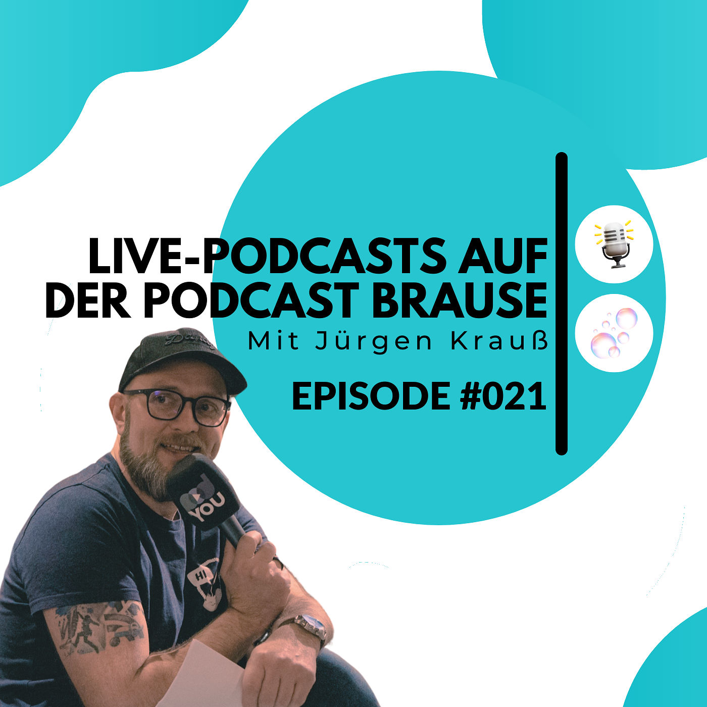 LC021 - Live-Podcasts, wie geht das? Mit Jürgen Krauß von der Podcast Brause