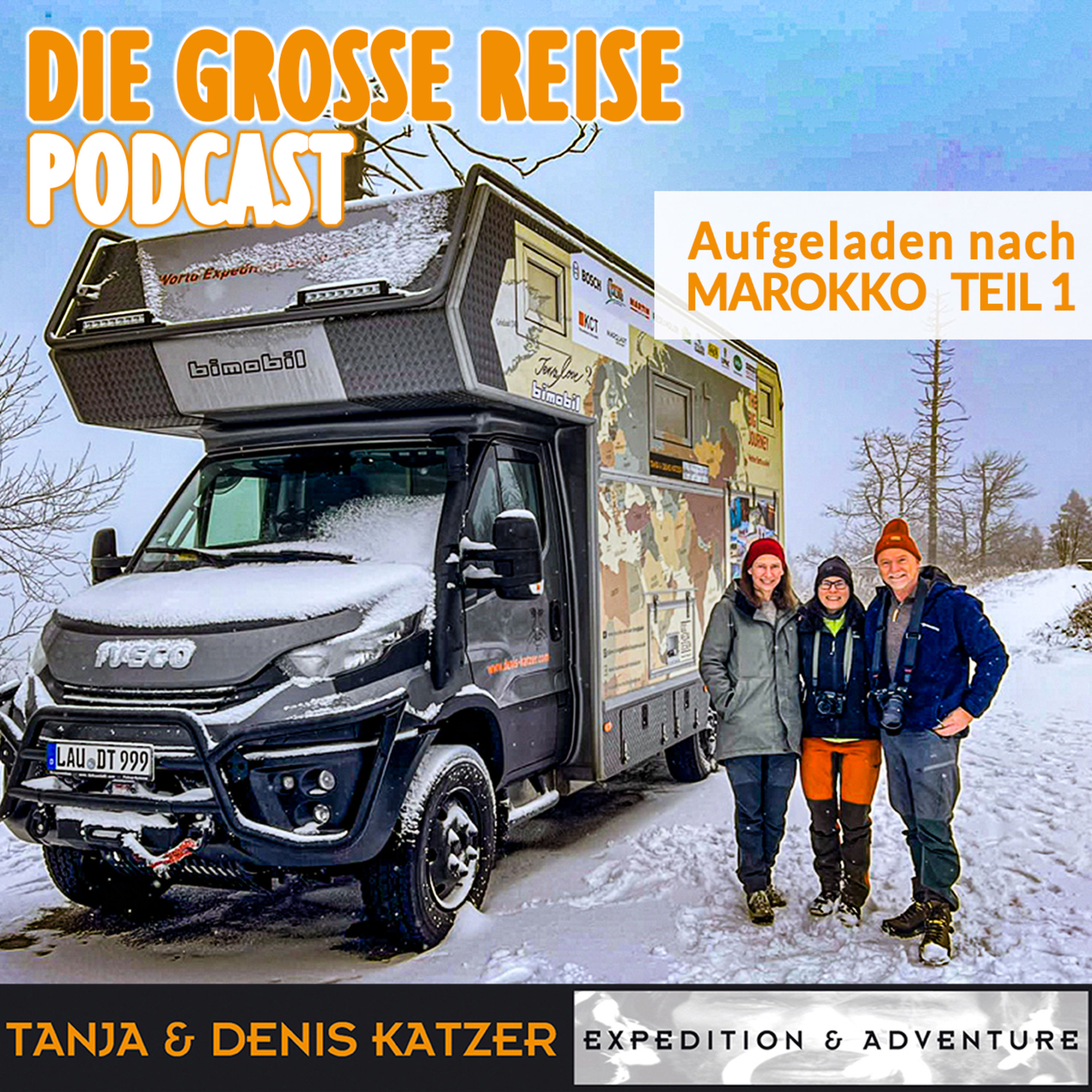 Lebenszeichen! Nach langer Pause melden wir uns wieder – Aufgeladen nach Marokko