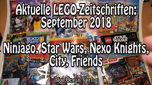 LEGO Magazine September 2018 (City, Star Wars, Ninjago, Nexo Knights, Friends)