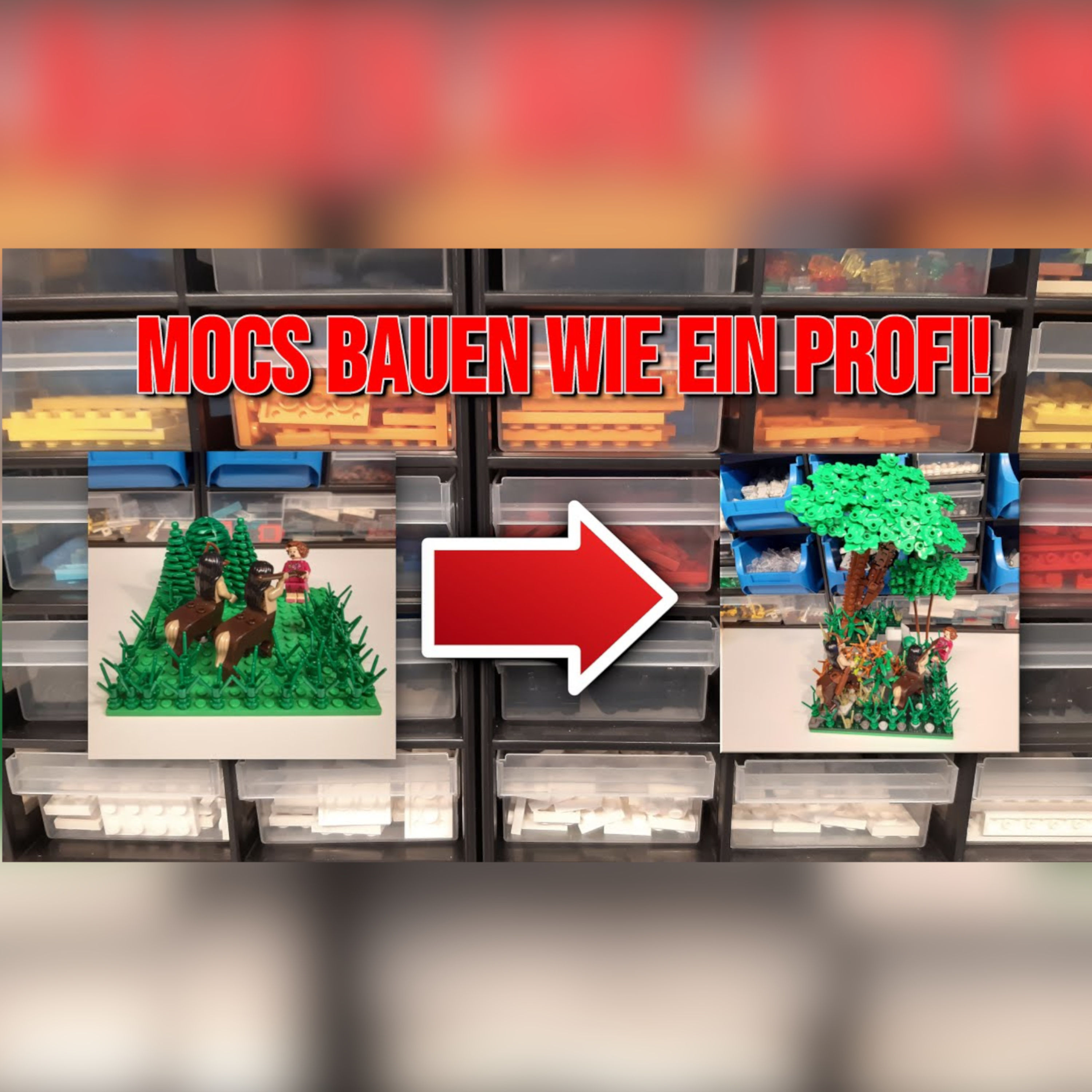 🤫Lego Mocs für Anfänger🤩Von 0 auf 100 mit diesen 5 Tipps😃