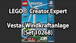 LEGO Vestas Wind Turbine (Neuauflage Set 10268 Creator Expert): News
