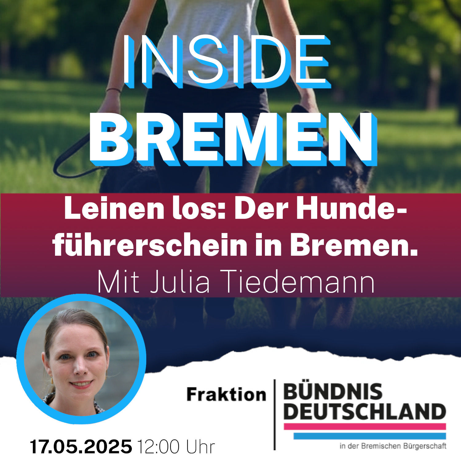 Leinen los: Der Hundeführerschein in Bremen