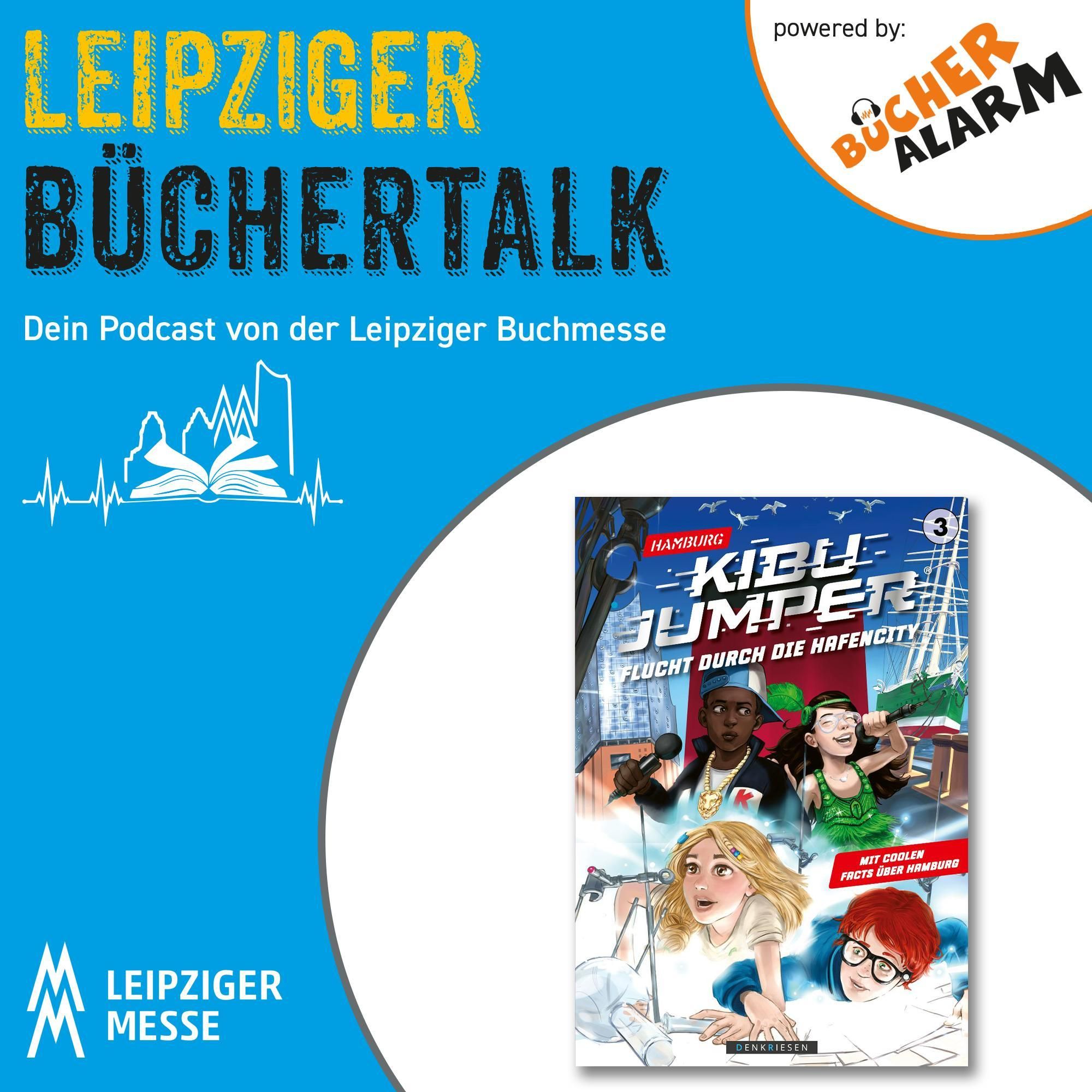 Leipziger Büchertalk: KIBU JUMPER - Hamburg - "Flucht durch die Hafencity" von und mit Leonie Jockusch