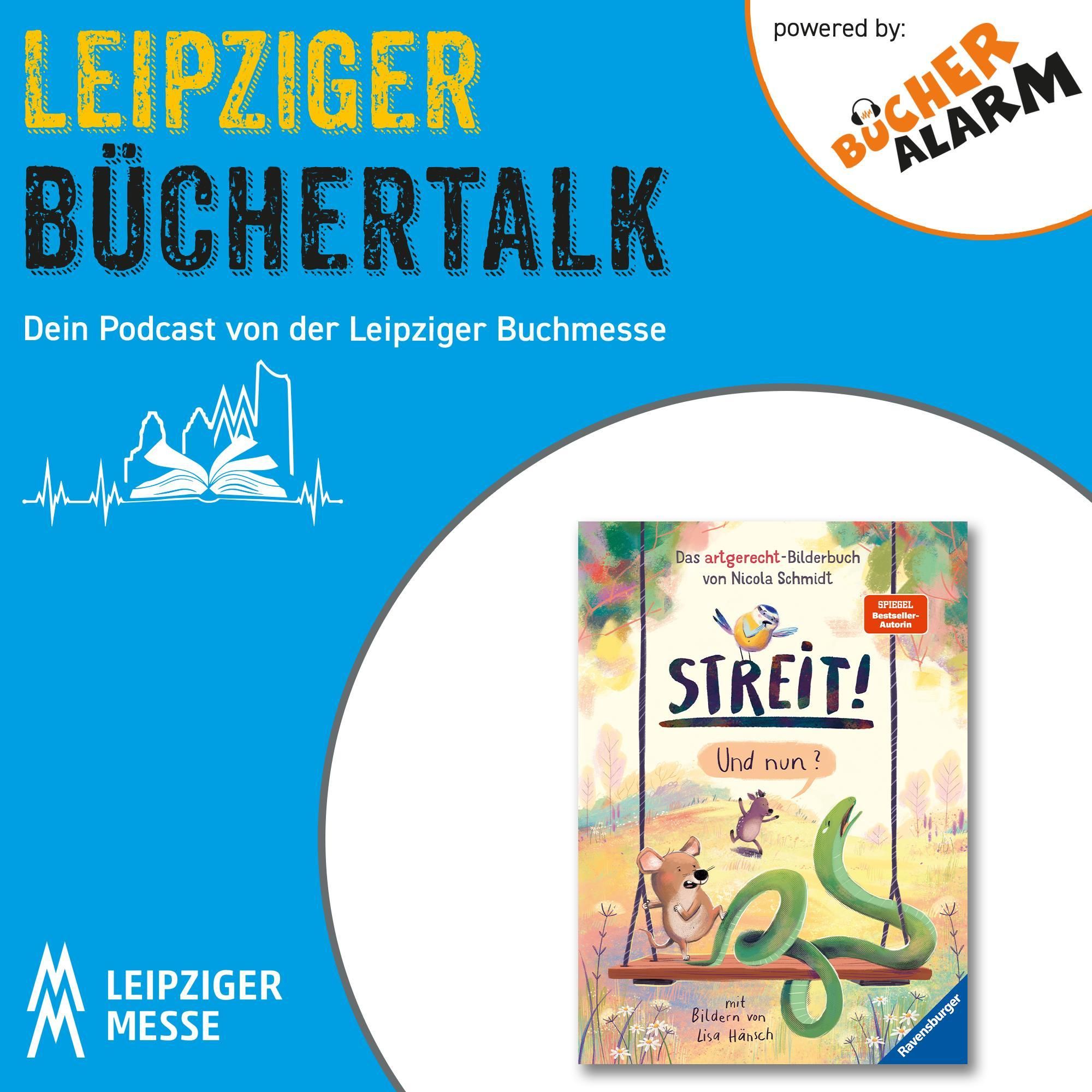Leipziger Büchertalk: Streit von und mit Nicola Schmidt