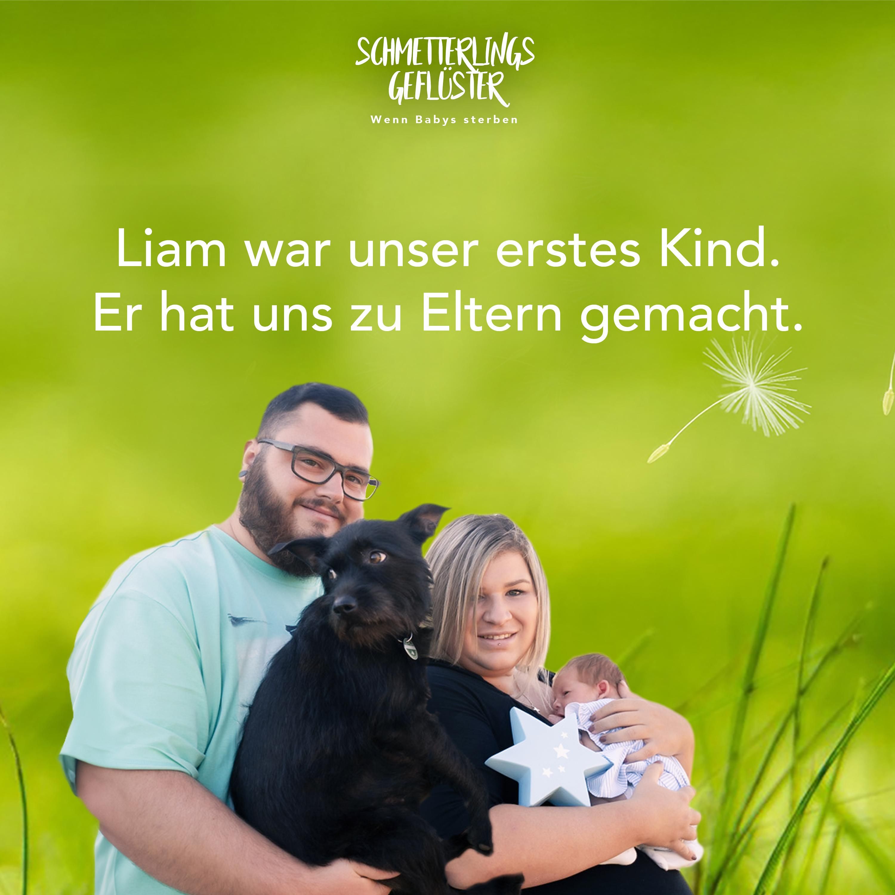 Liam war unser erstes Kind. Er hat uns zu Eltern gemacht.