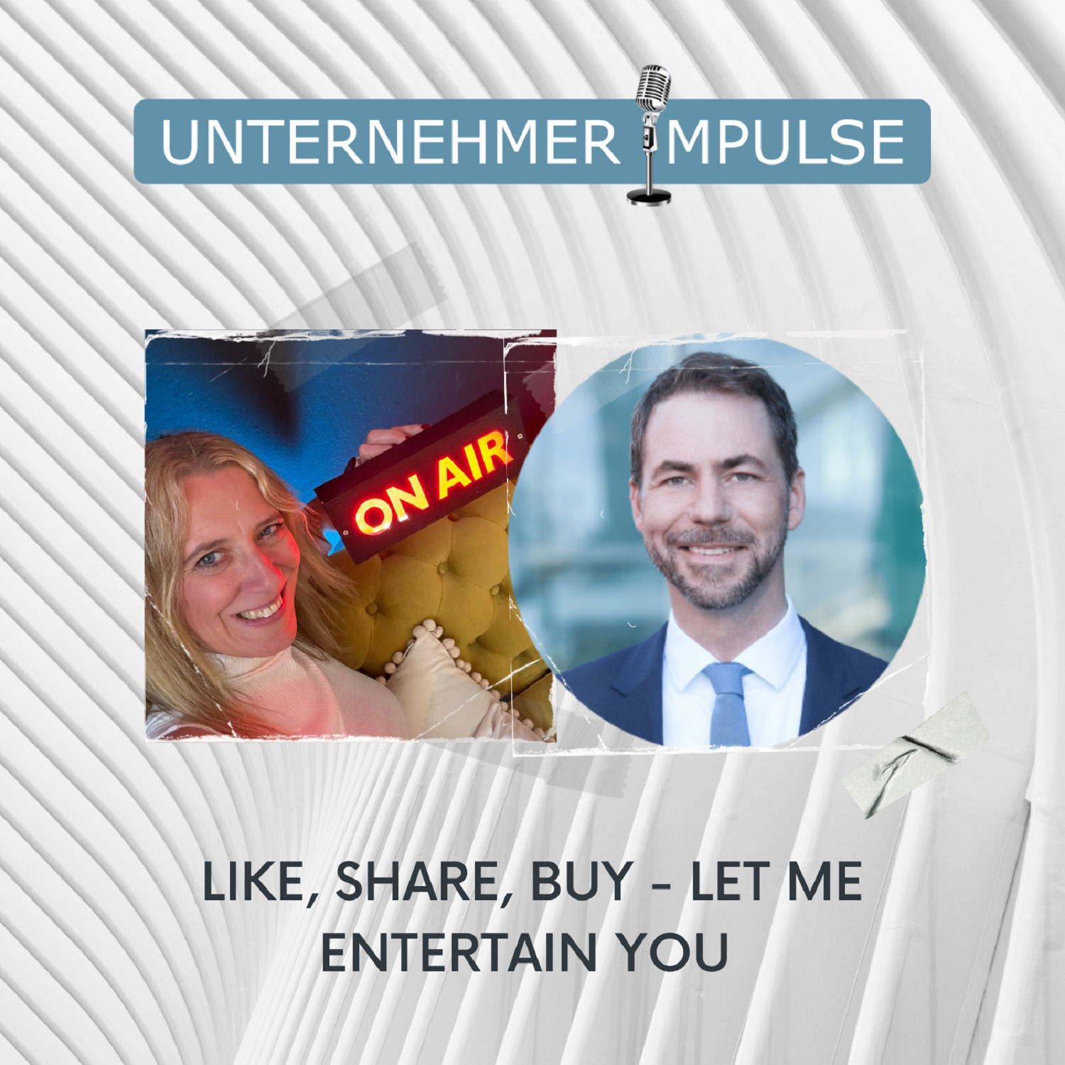 Like, share, buy - Let me entertain you