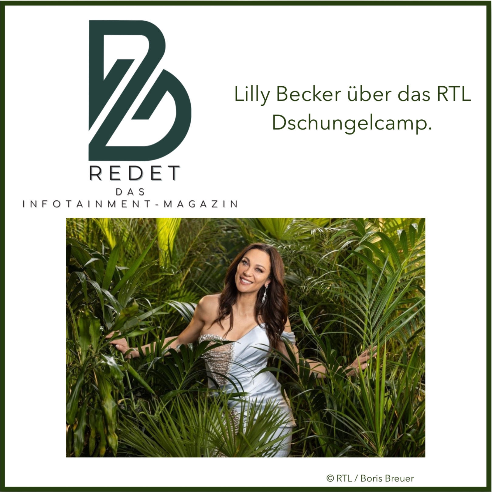 Lilly Becker über das RTL Dschungelcamp