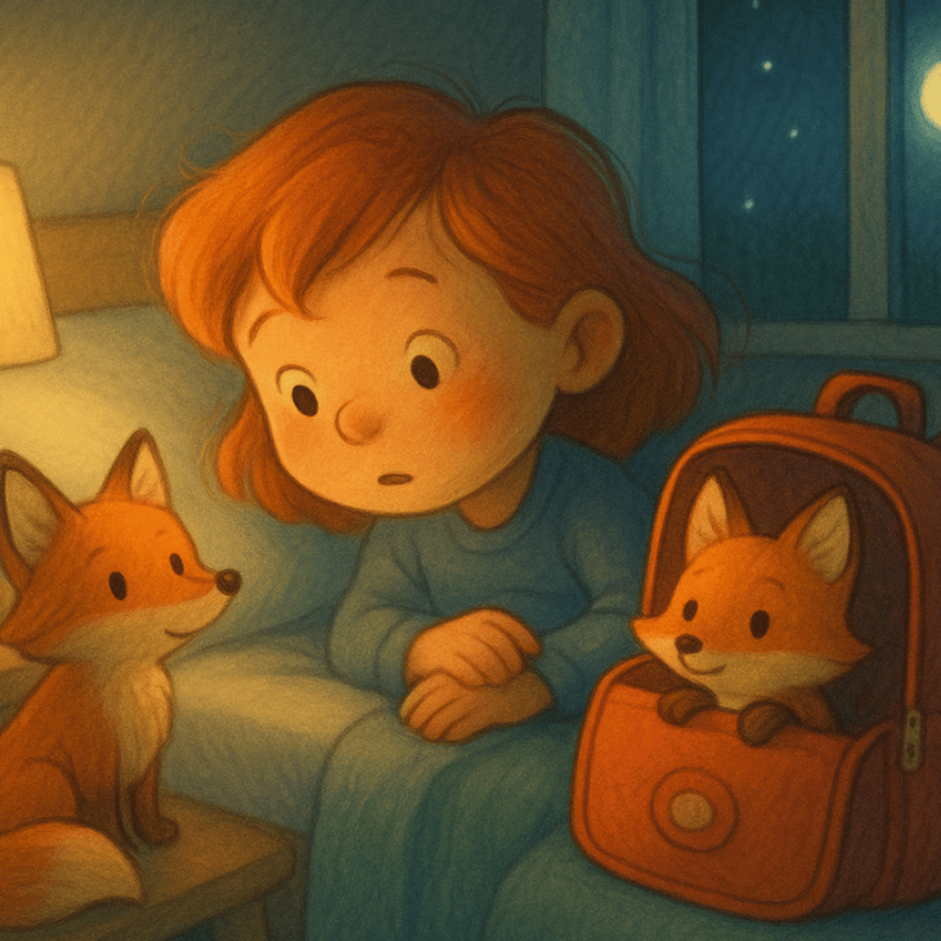 Lillys erster Schultag mit dem Ranzenfuchs | „Gute Nacht“-Geschichte