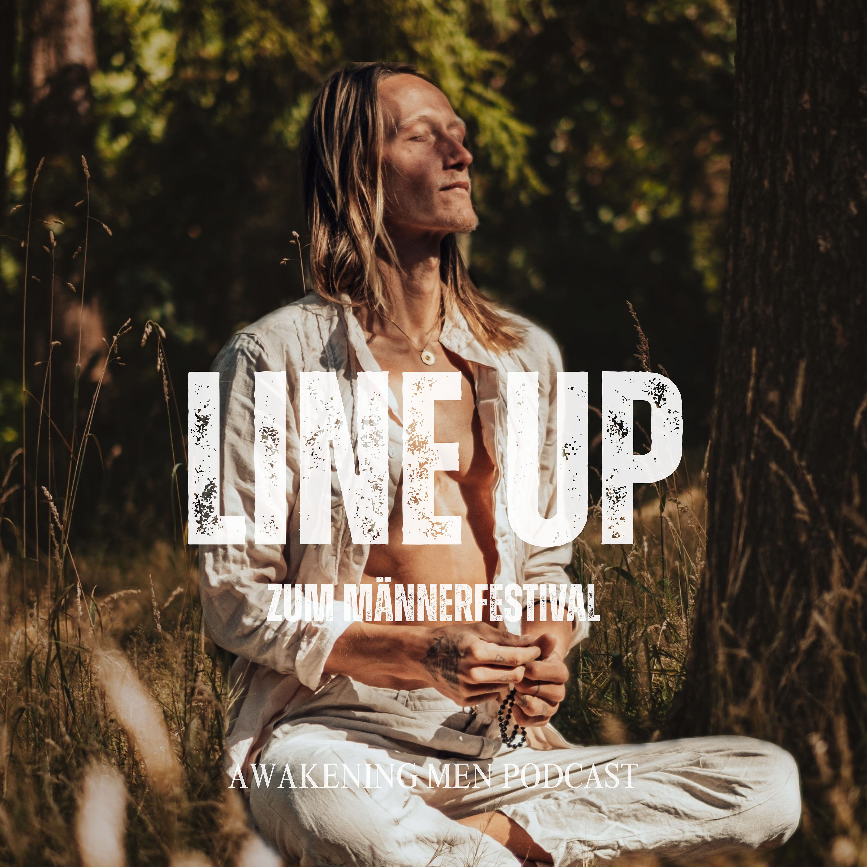 Line-up für das Männerfestival