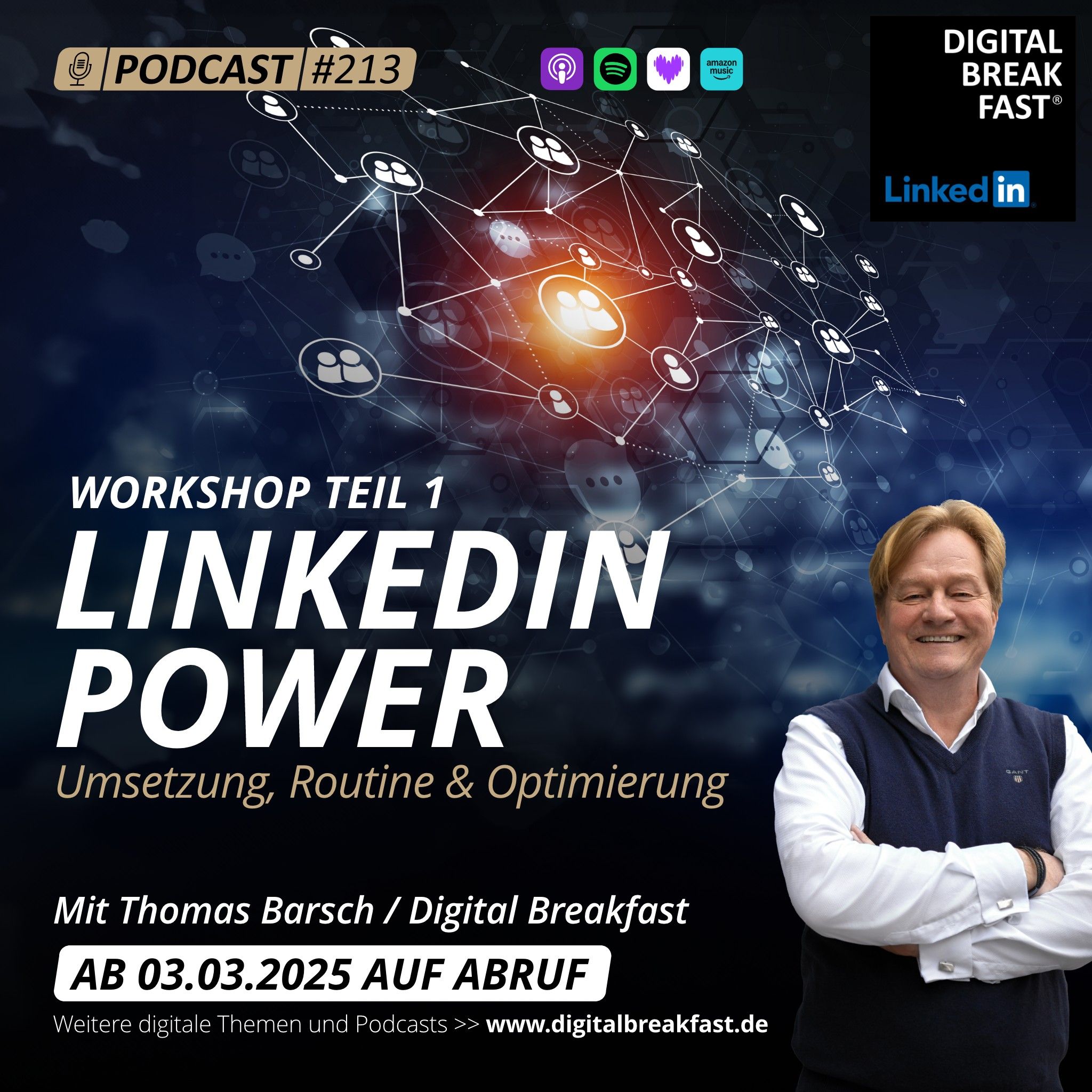 LINKEDIN POWER | Umsetzung & Routine & Optimierung I EP 213