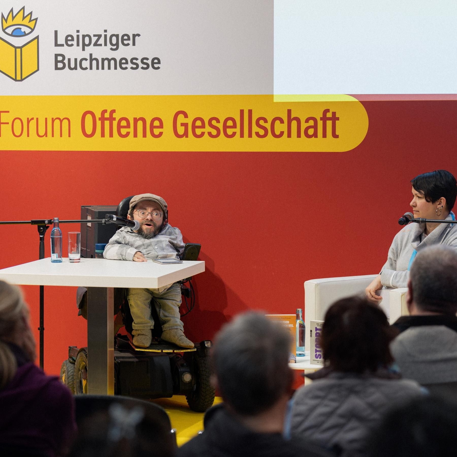 Literatur und Behinderung - Live von der Leipziger Buchmesse
