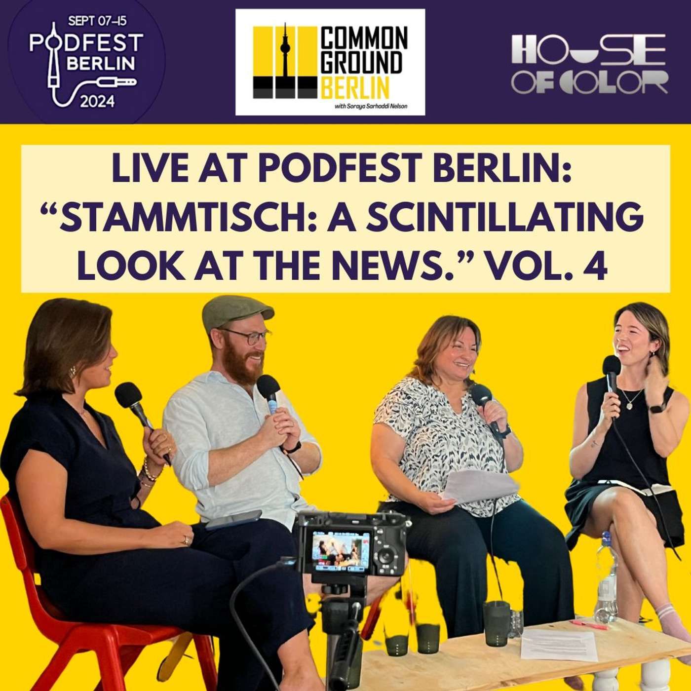 Live At PodFest 2024: “Stammtisch: A Scintillating Look At The News.” Vol. 4
