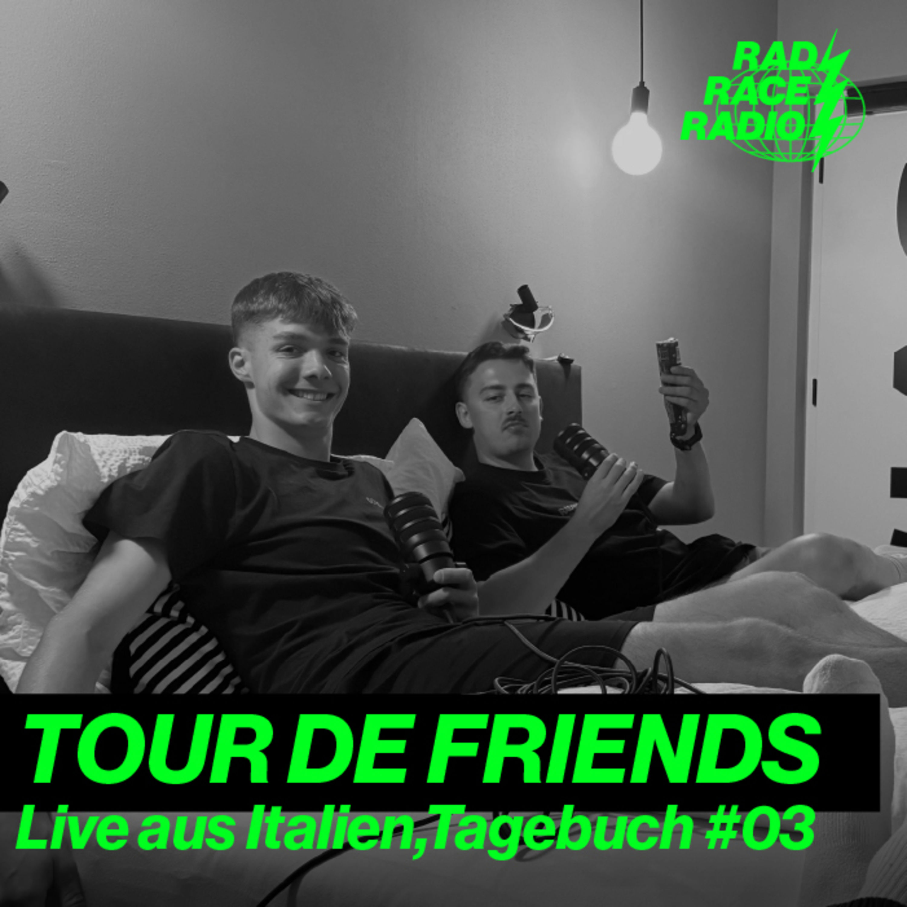 Live aus Italien * RAD RACE RADIO TOUR de Friends Tagebuch #3