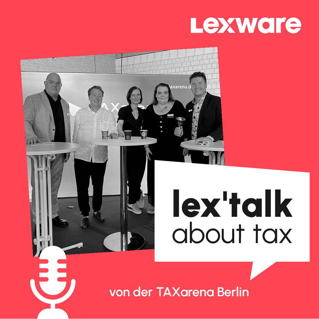 Live-Podcast von der TAXarena Berlin '24: Thema E-Rechnung: Was sollte man wissen?