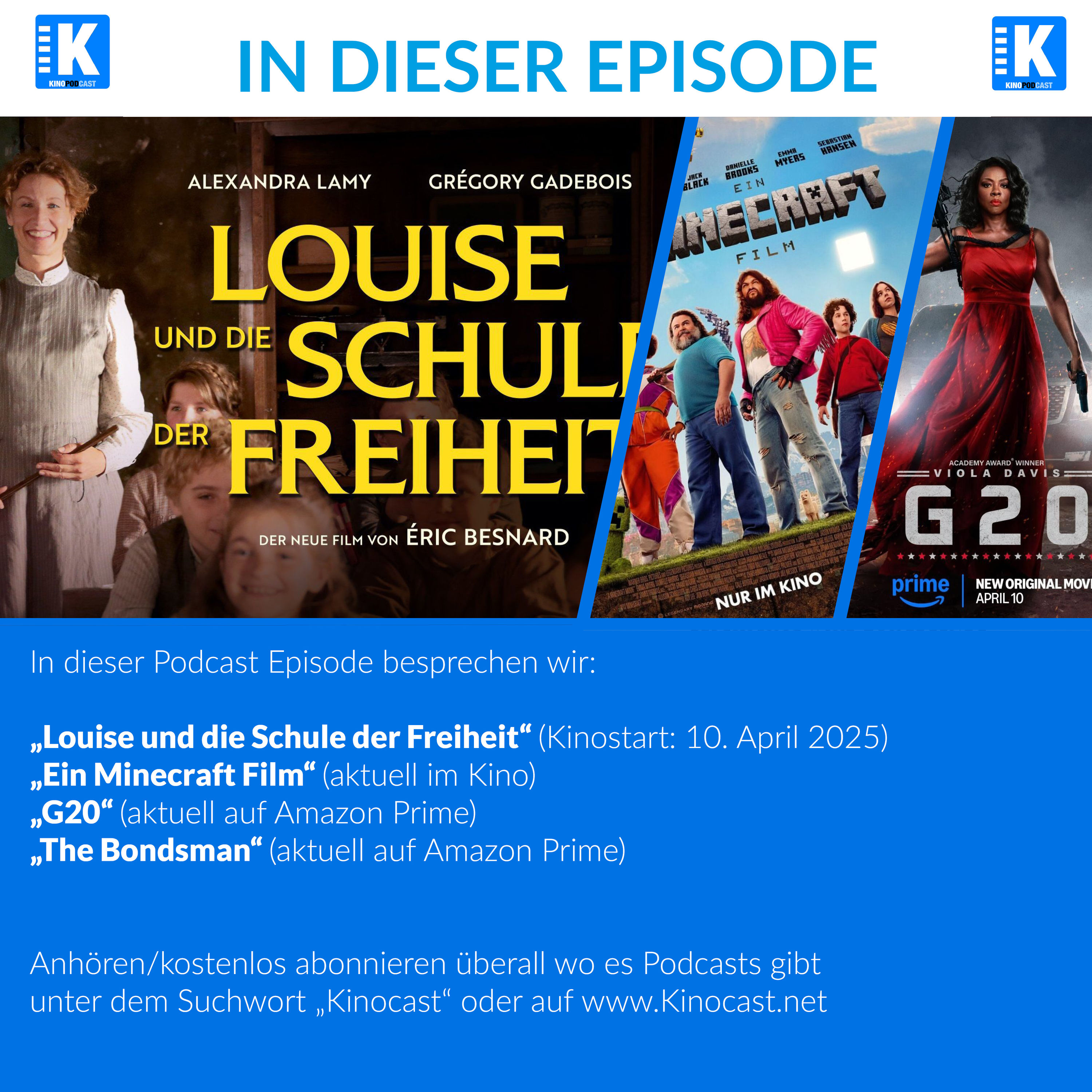Louise und die Schule der Freiheit, Ein Minecraft Film, G20