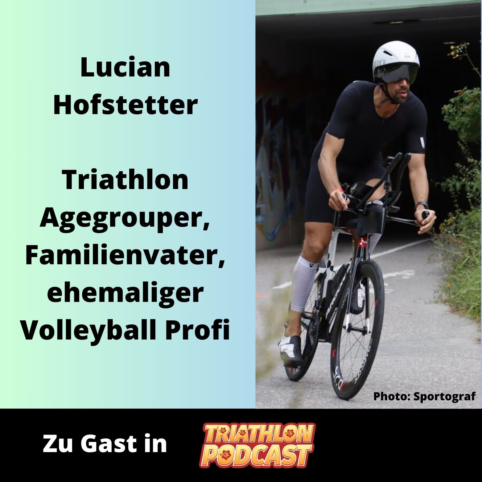 Lucian Hofstetter - Triathlon Agegrouper, Familienvater, ehemaliger Volleyball Profi