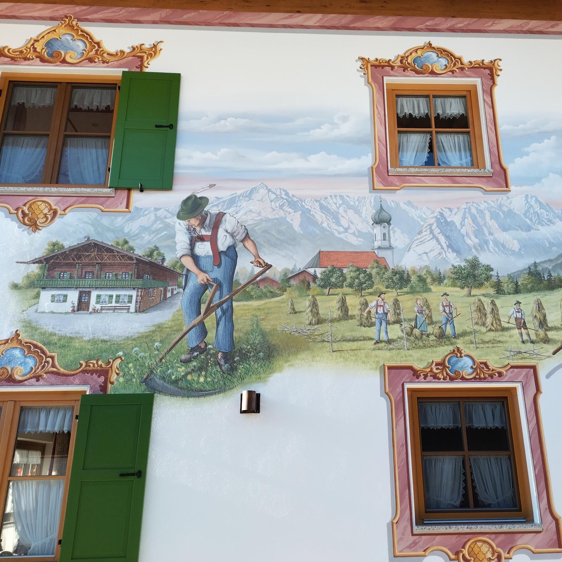 Lüftlmalerei - Alpine Fassadenkunst