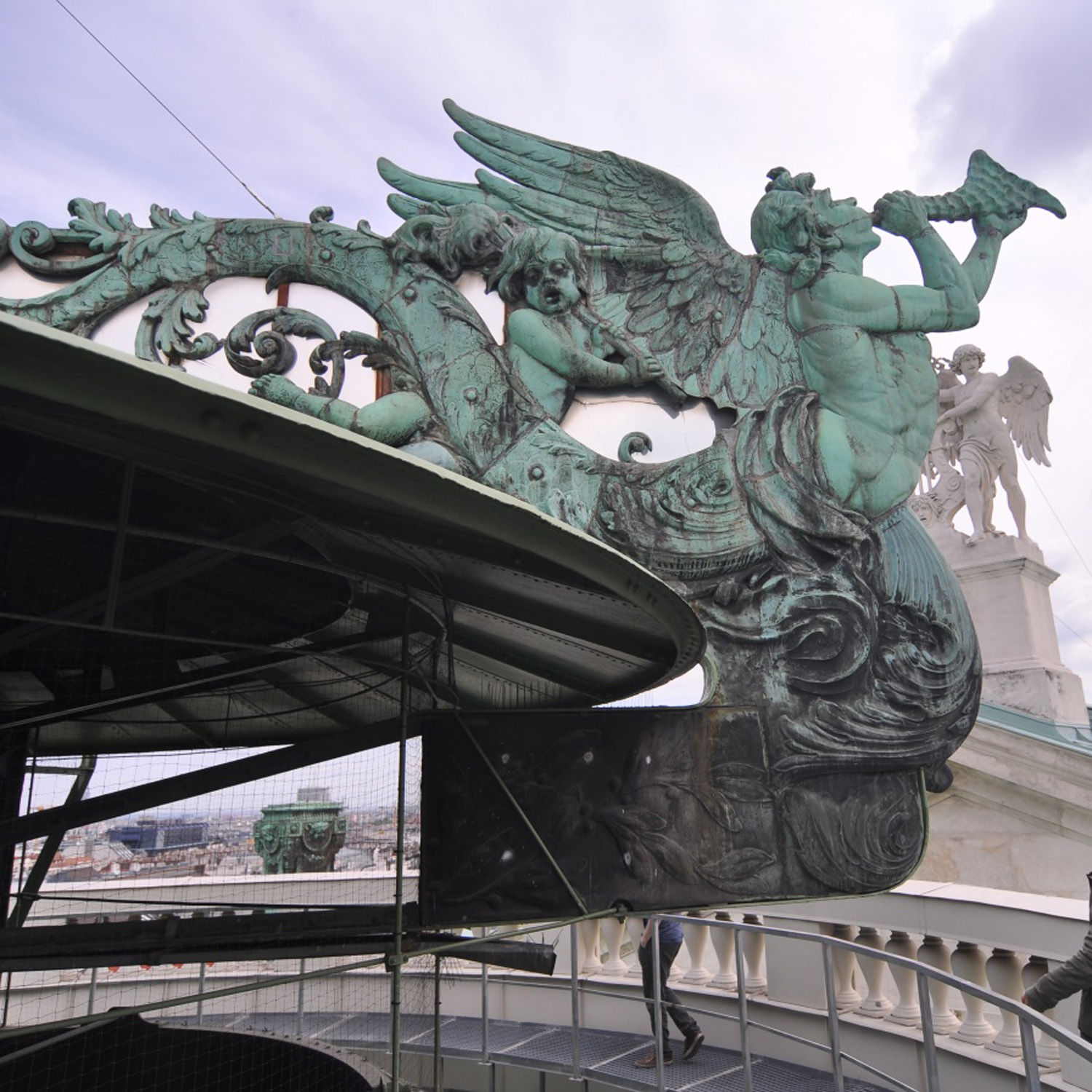 Luftbrunnen Burgtheater Wien