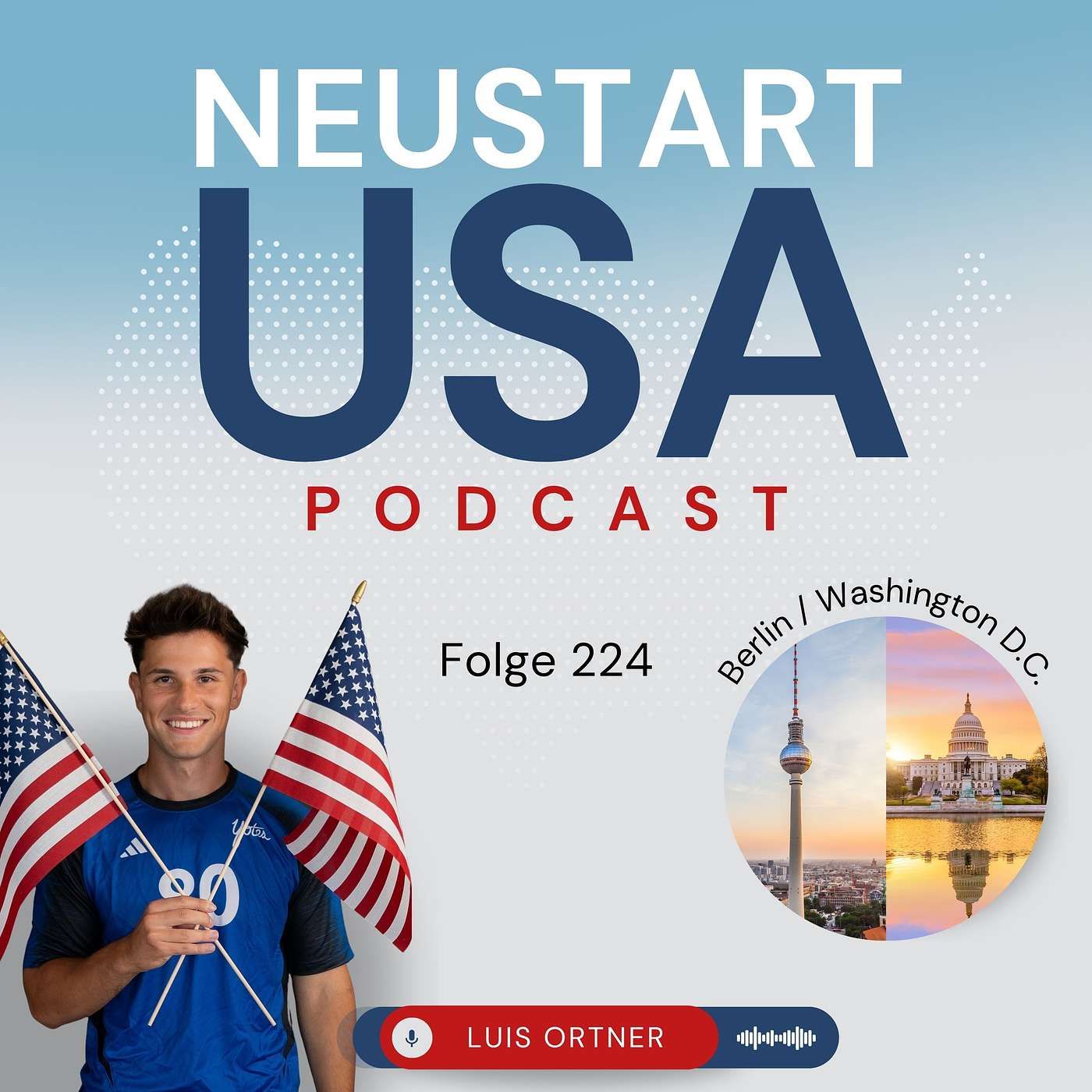 Luis Ortner: Vom Fußballstipendium zum TikTok-Star - Mut, Rückschläge und Millionen-Reichweite in den USA