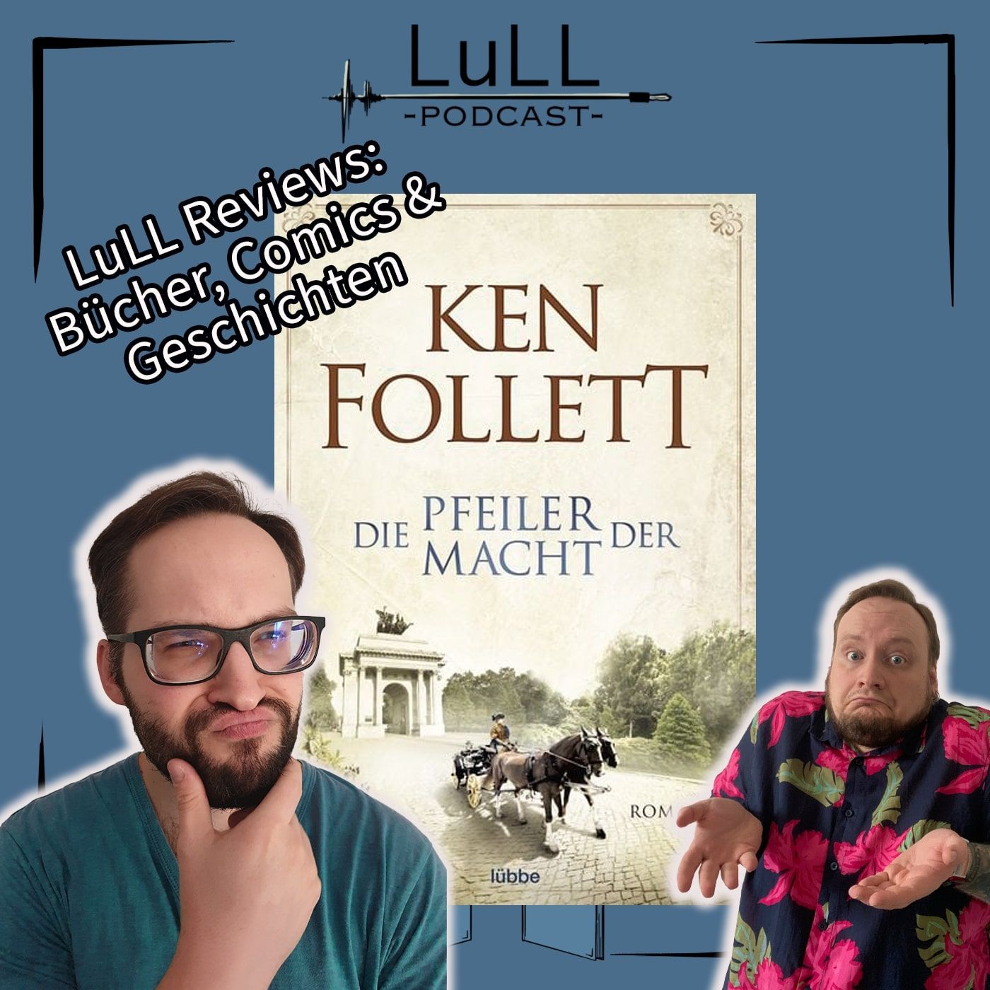 LuLL Reviews: Die Pfeiler der Macht von Ken Follett