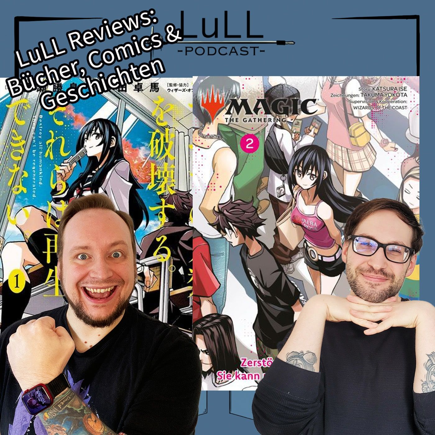LuLL Reviews: Zerstöre die Menschheit. Sie kann nicht regeneriert werden. von Katsura Ise & Takuma Yokota