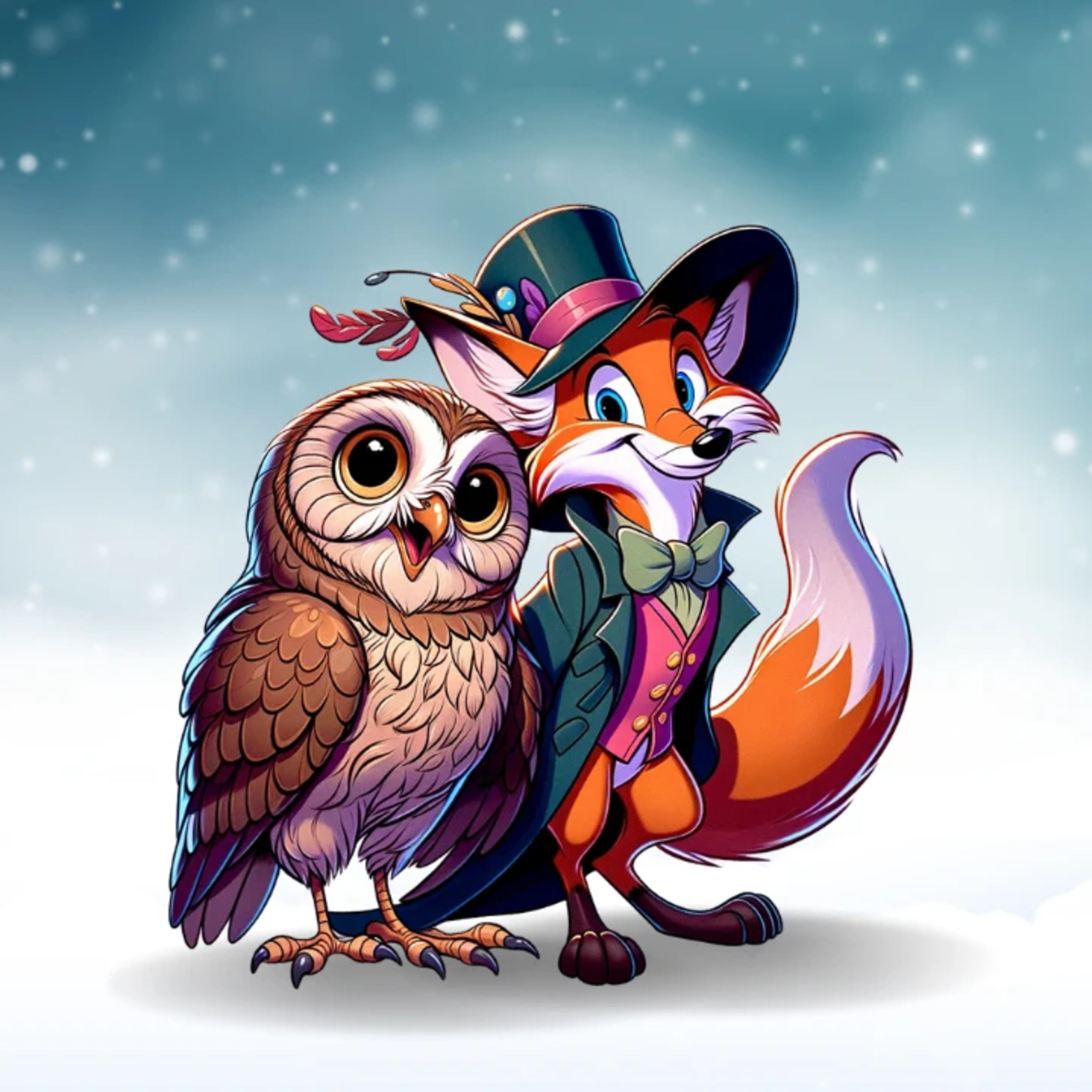 Luna & Finleys Weihnachtsabenteuer im Schnee | schöne Weihnachtsgeschichte für Kinder