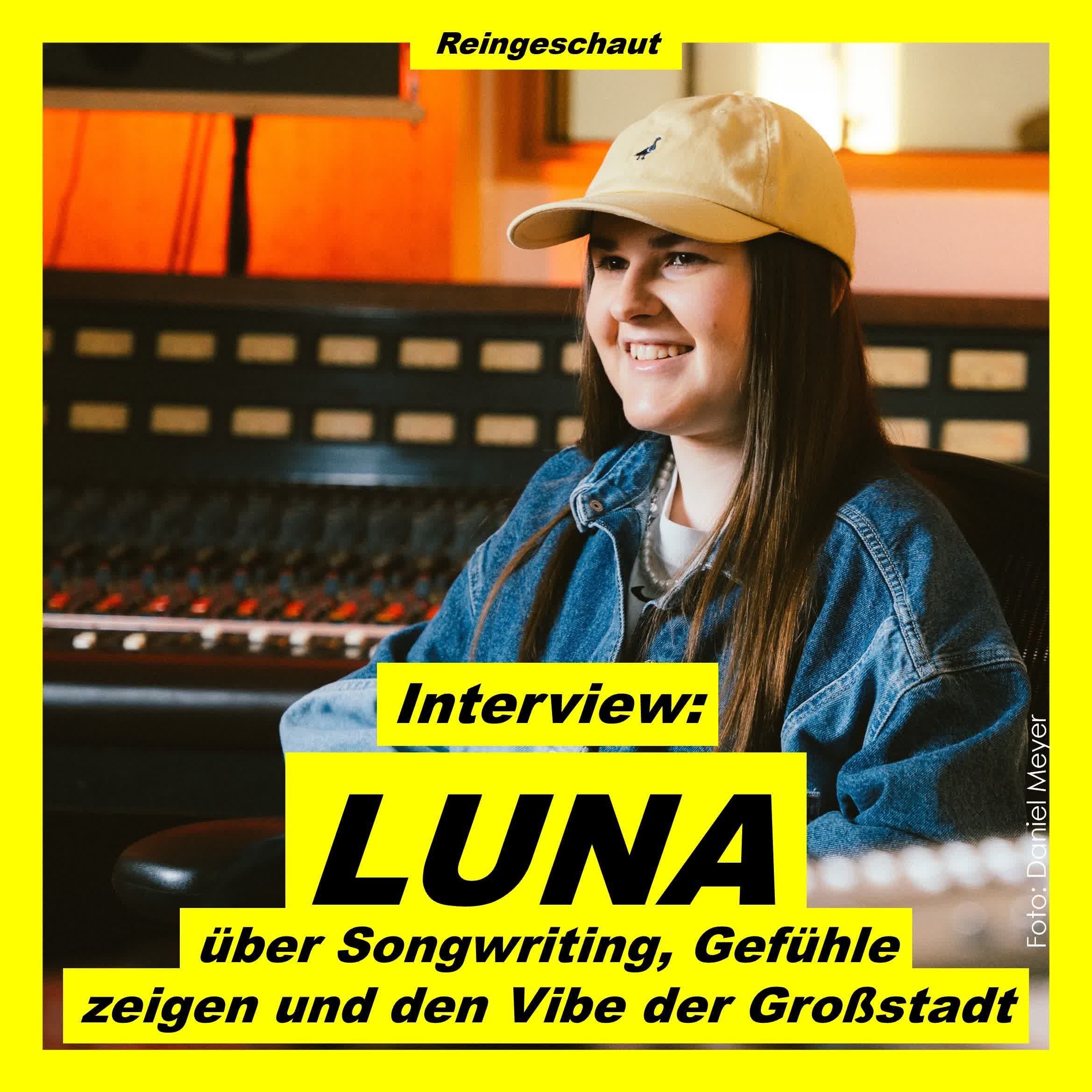 LUNA über Songwriting, den Vibe der Großstadt und Klimaschutz - Interview