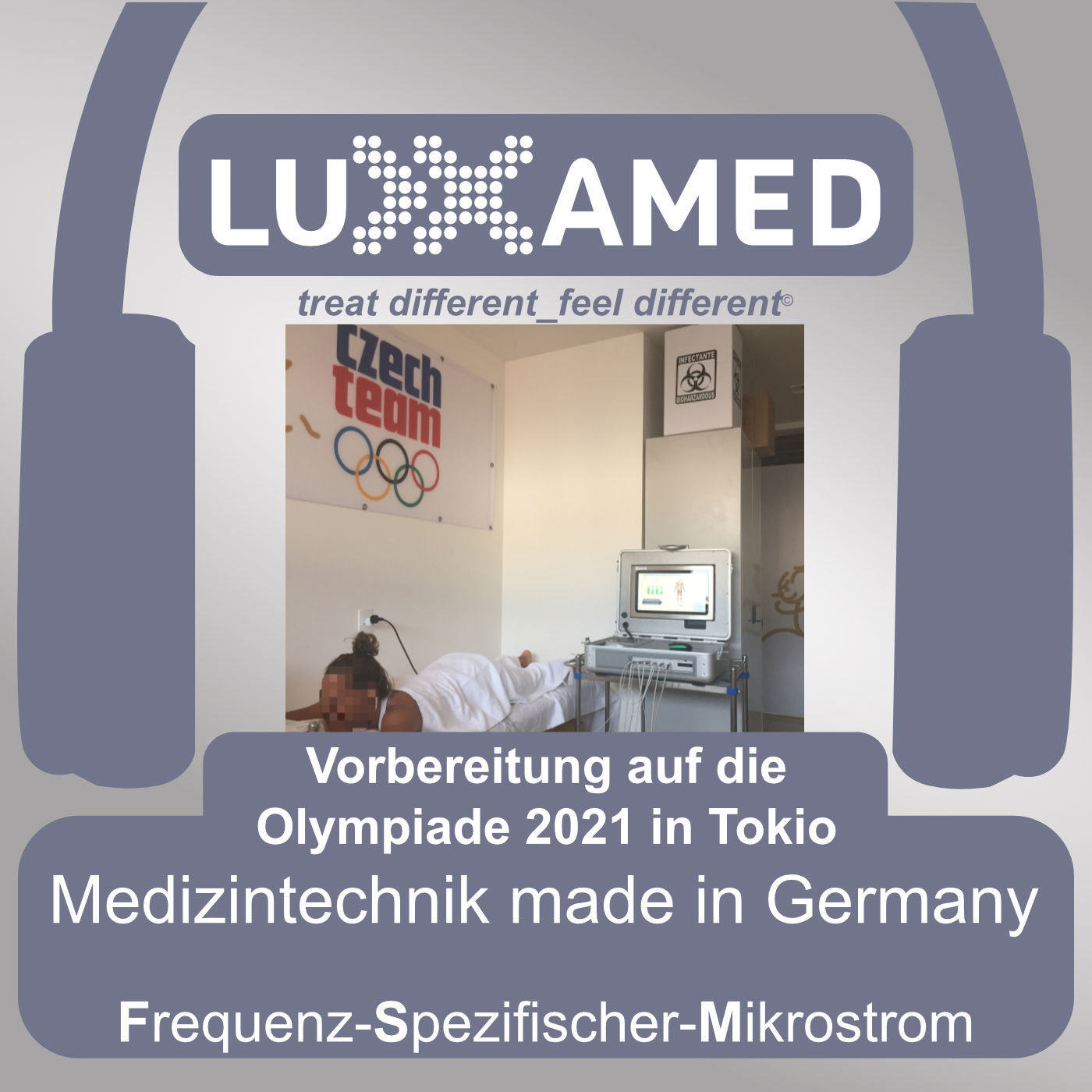 Luxxamed Mikrostrom auf der Olympia in Tokio 2021