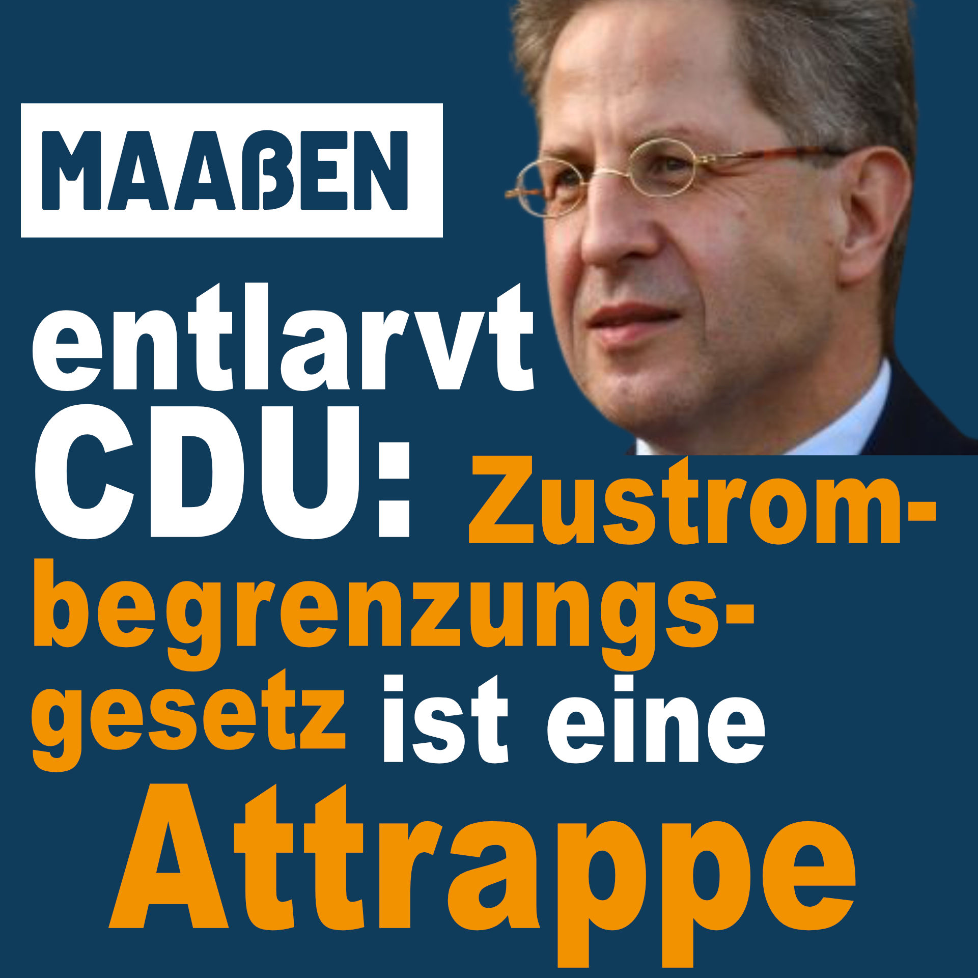 Maaßen entlarvt die CDU: Ihr Entwurf zum „Zustrombegrenzungsgesetz“ ist eine Attrappe.