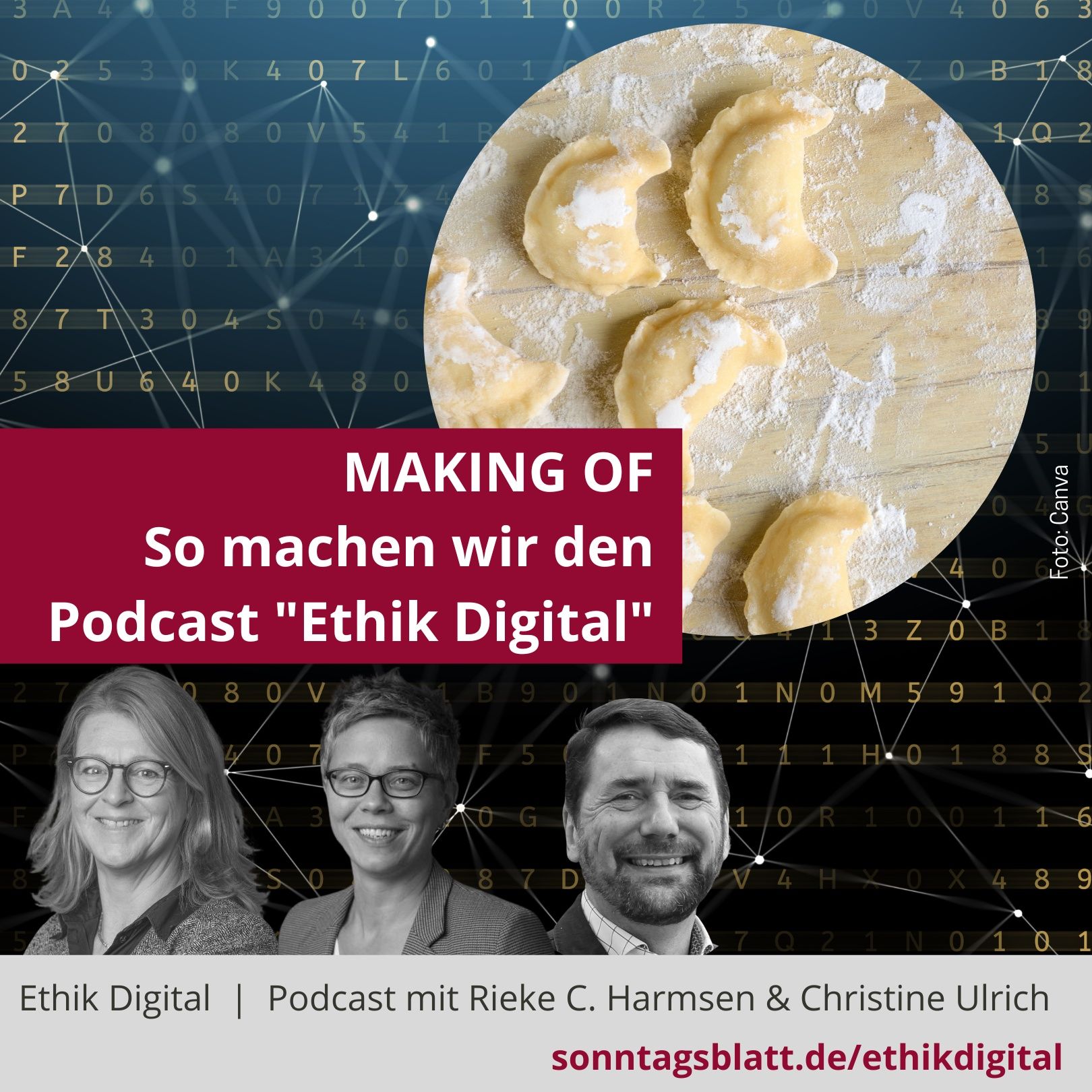 Making of "Podcast Ethik Digital" - Rieke Harmsen und Christine Ulrich Live auf dem Kirchentag 2023