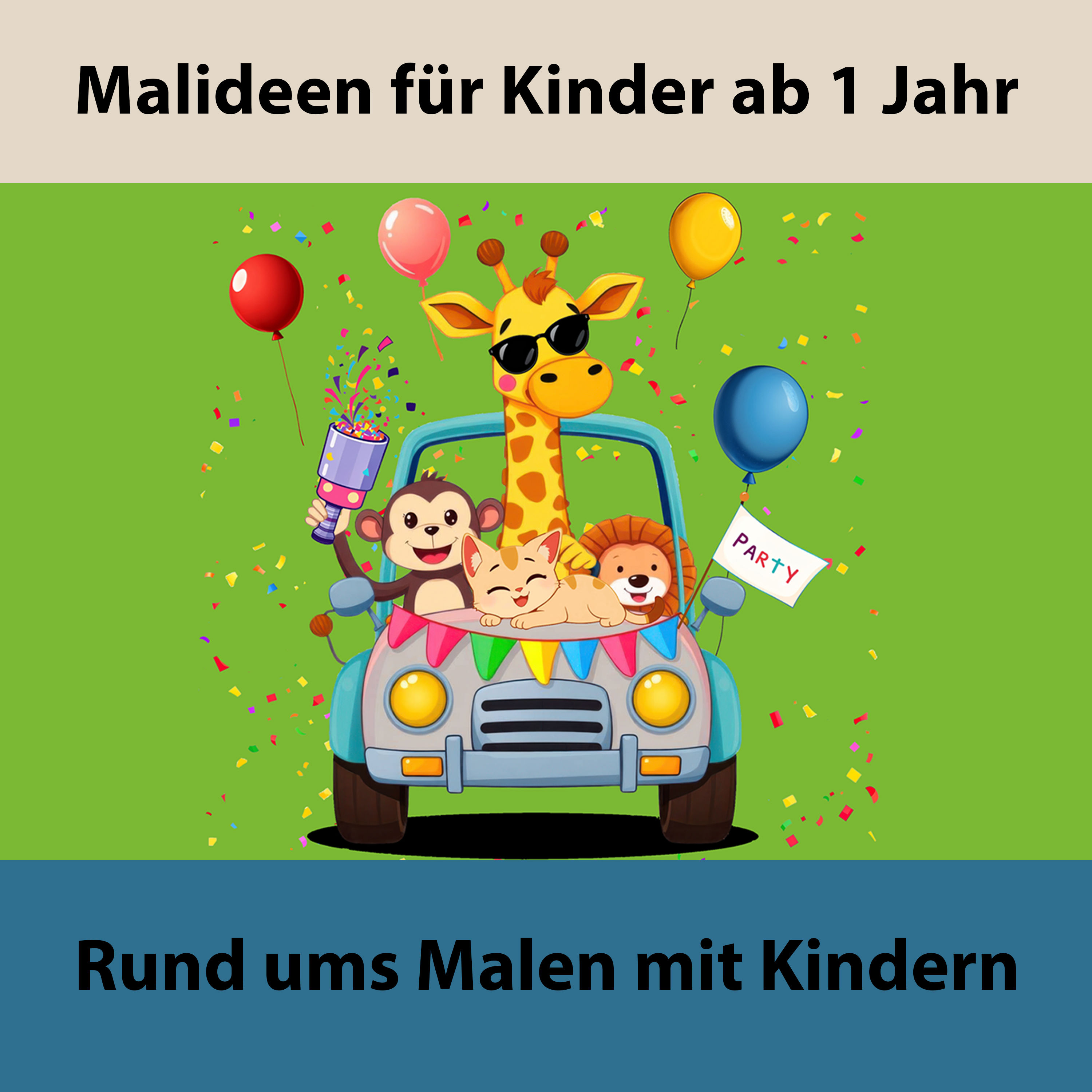 Malideen für Kinder ab 1 Jahr entdecken | Rund ums Malen mit Kindern
