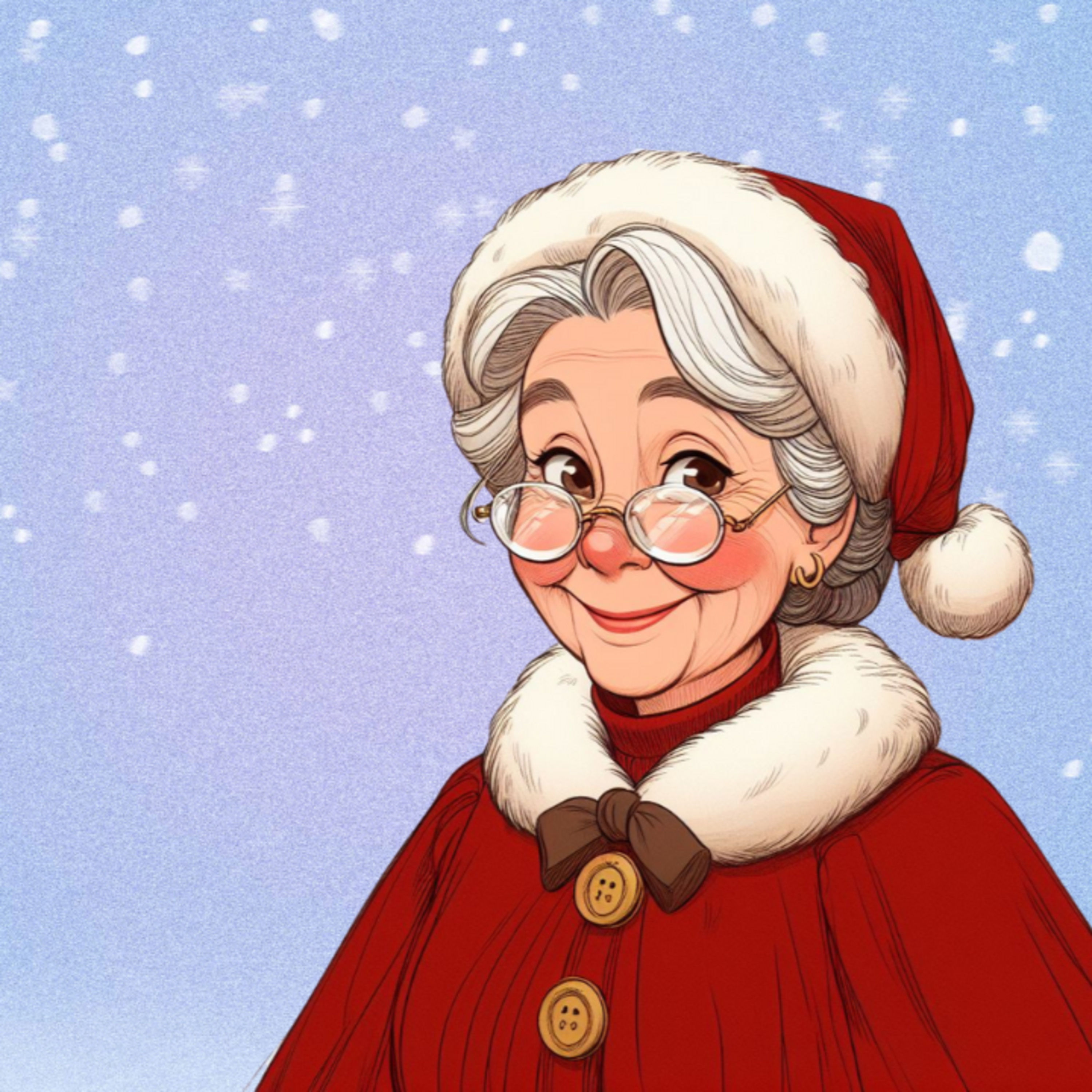 Mama Weihnachtsmann rettet Weihnachten | Weihnachtsgeschichte für Kinder