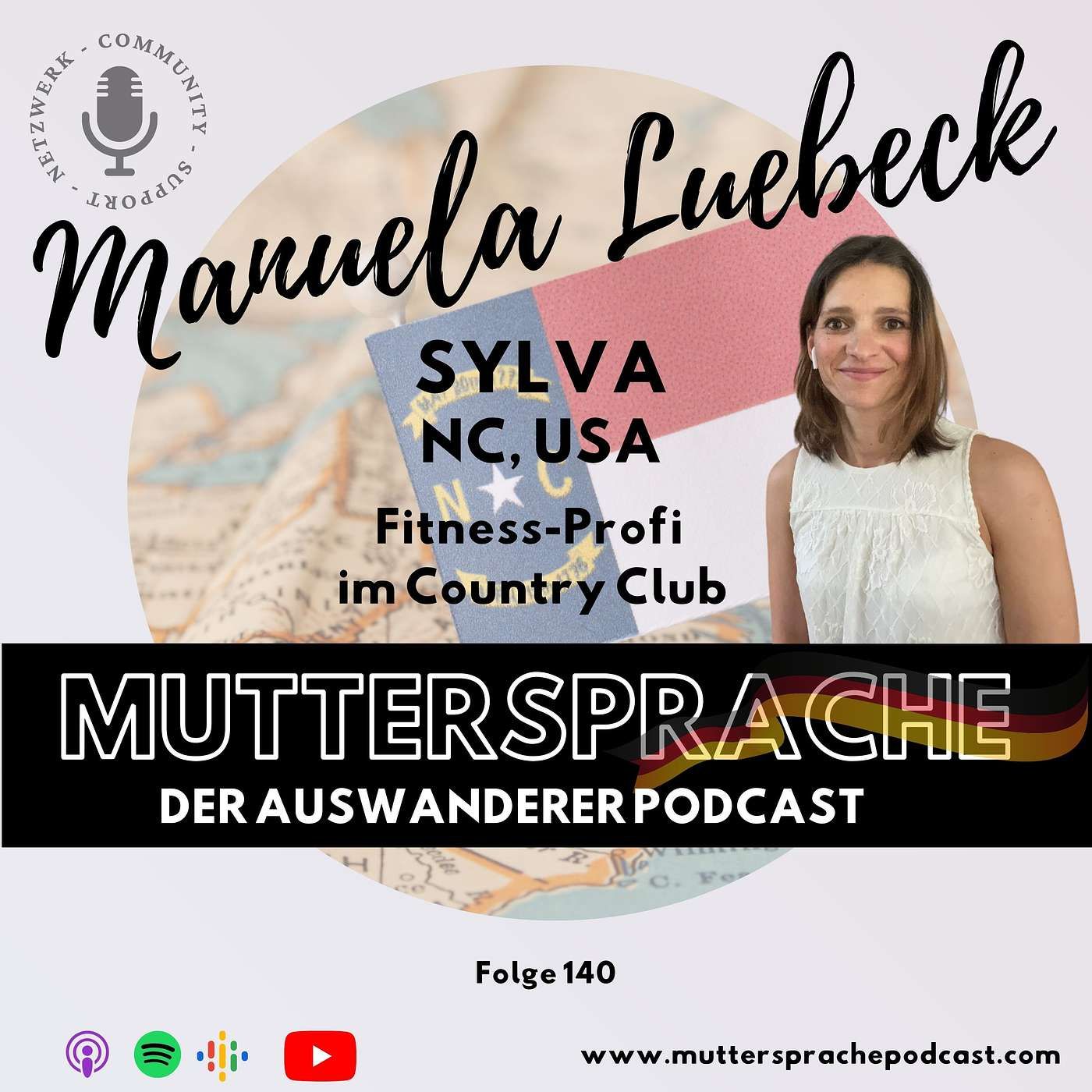 MANUELA LUEBECK: Fitness-Profi im Country Club - SYLVA, NC, USA