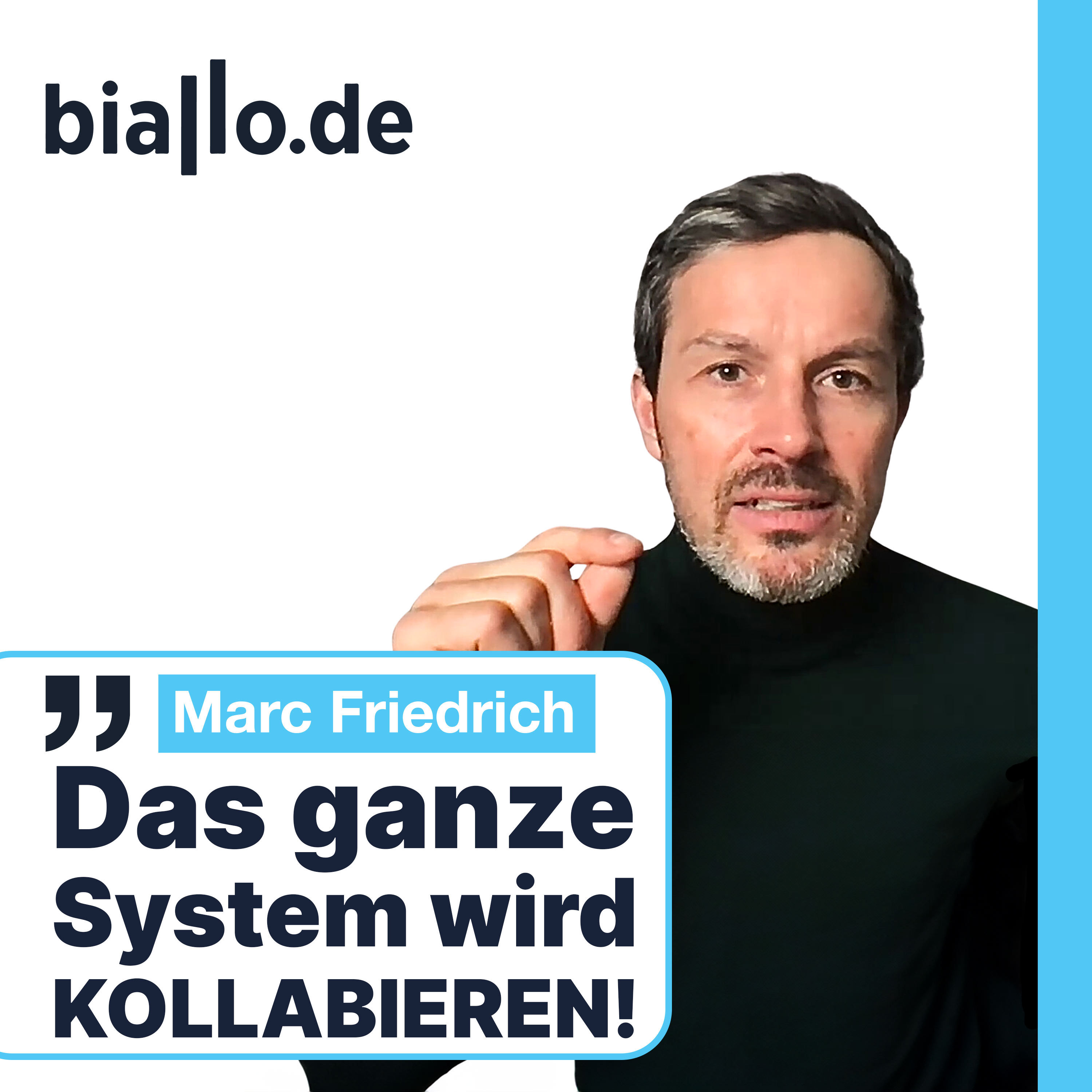 Marc Friedrich: "Es wird nicht ohne Schmerzen gehen!"