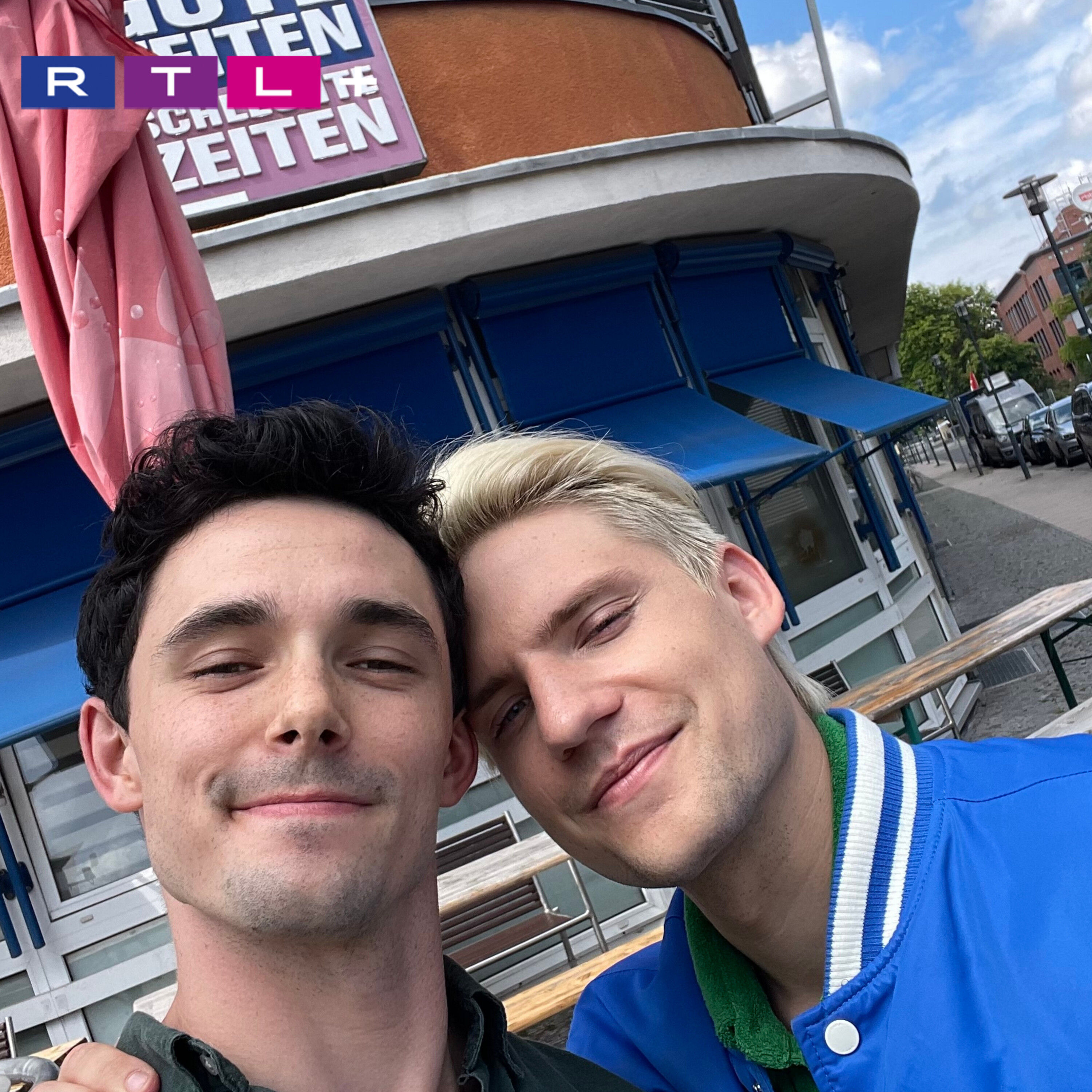 Marc Weinmann und Lenny Borchert aka "Luis" und "Moritz" vom 16.8.24