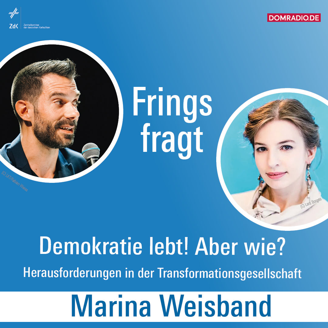 Marina Weisband zu Gast im neuen Podcast von ZdK und DOMRADIO.DE
